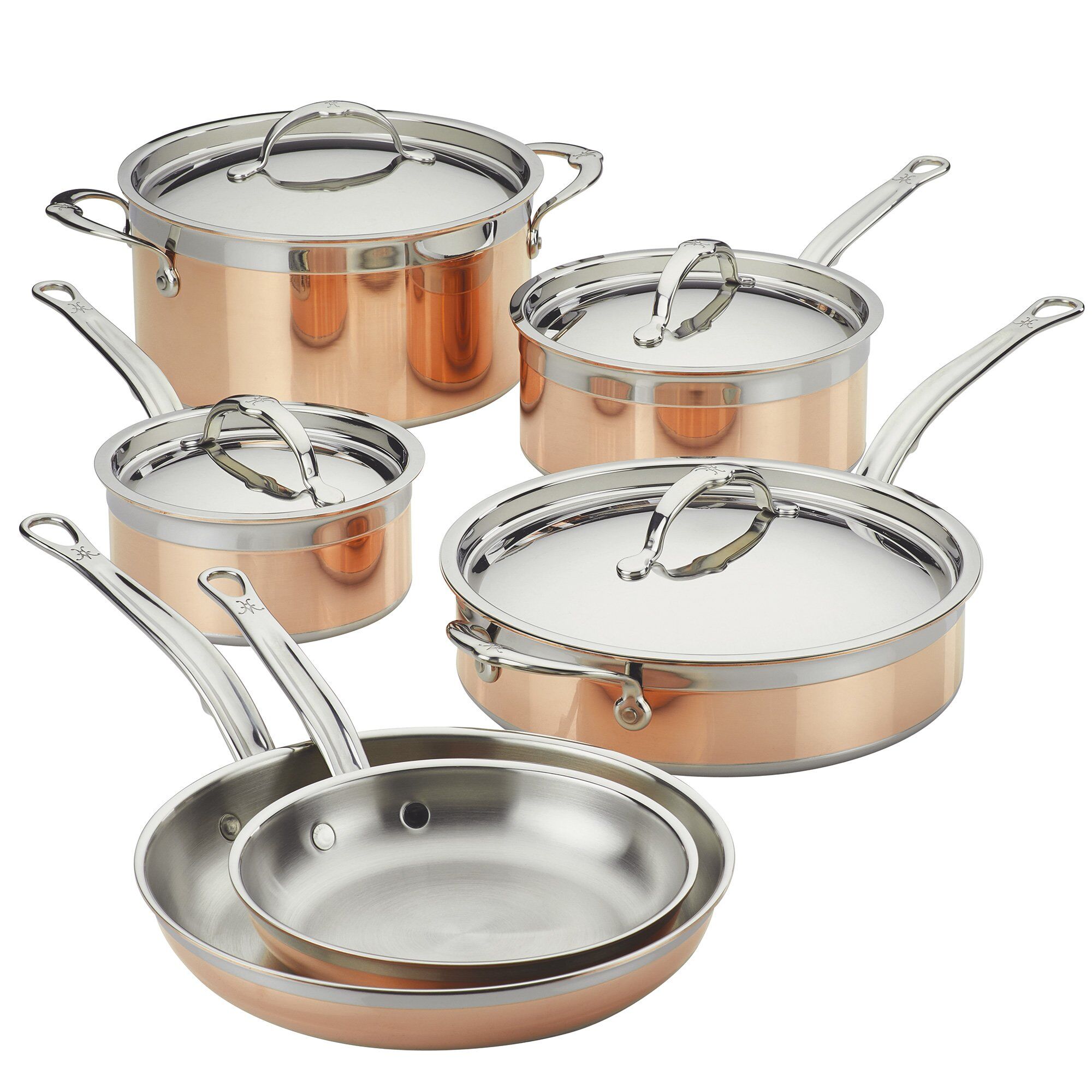 Hestan Copperbond Grydesæt 10 Dele