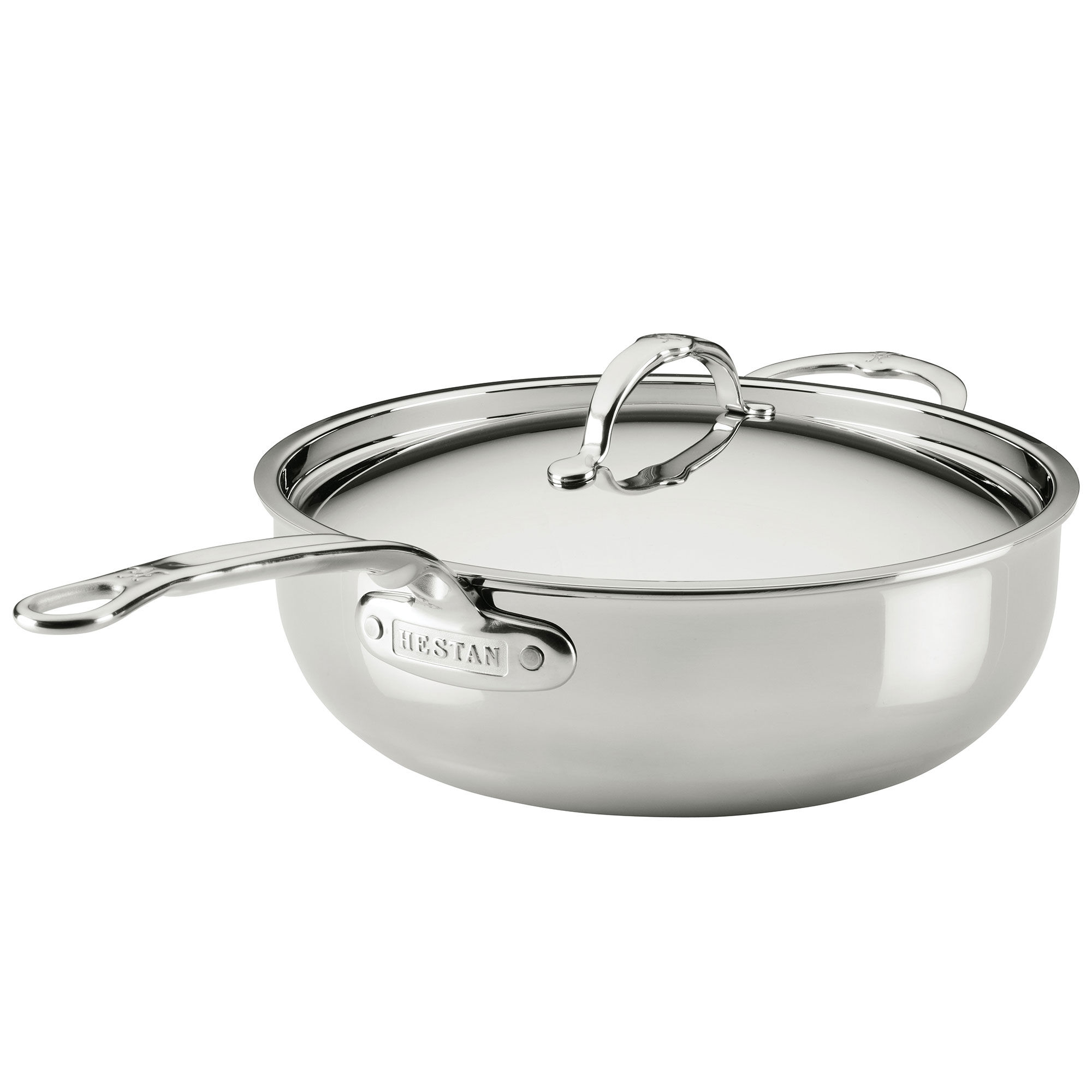 Hestan Probond Luxe Stegepande Med Låg 28 Cm