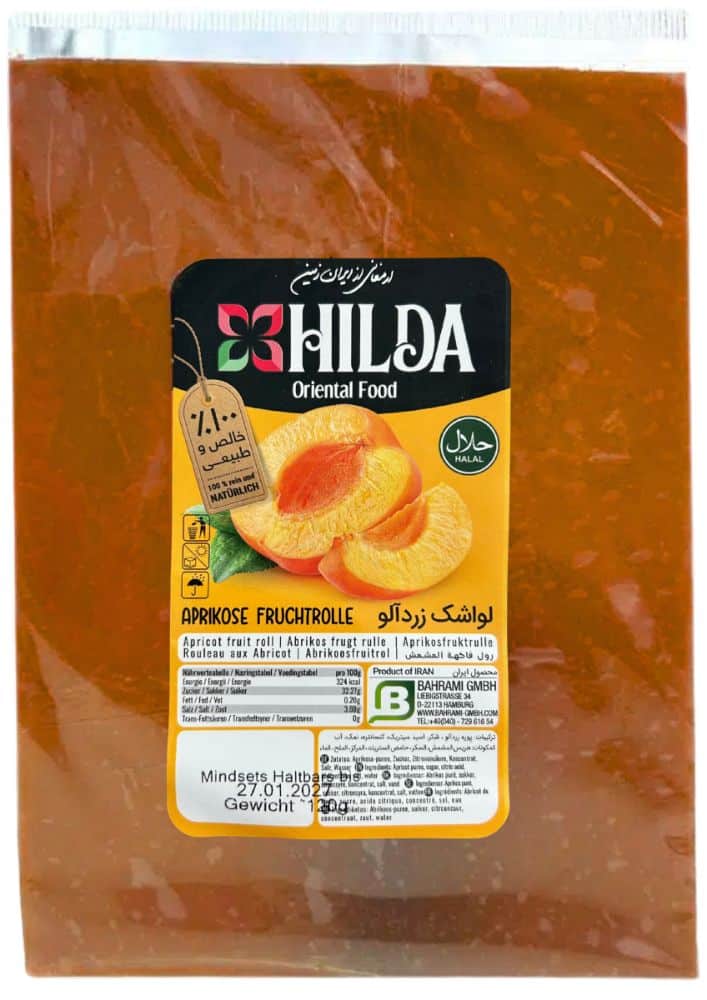 Hilda Lavashak Abrikos 120