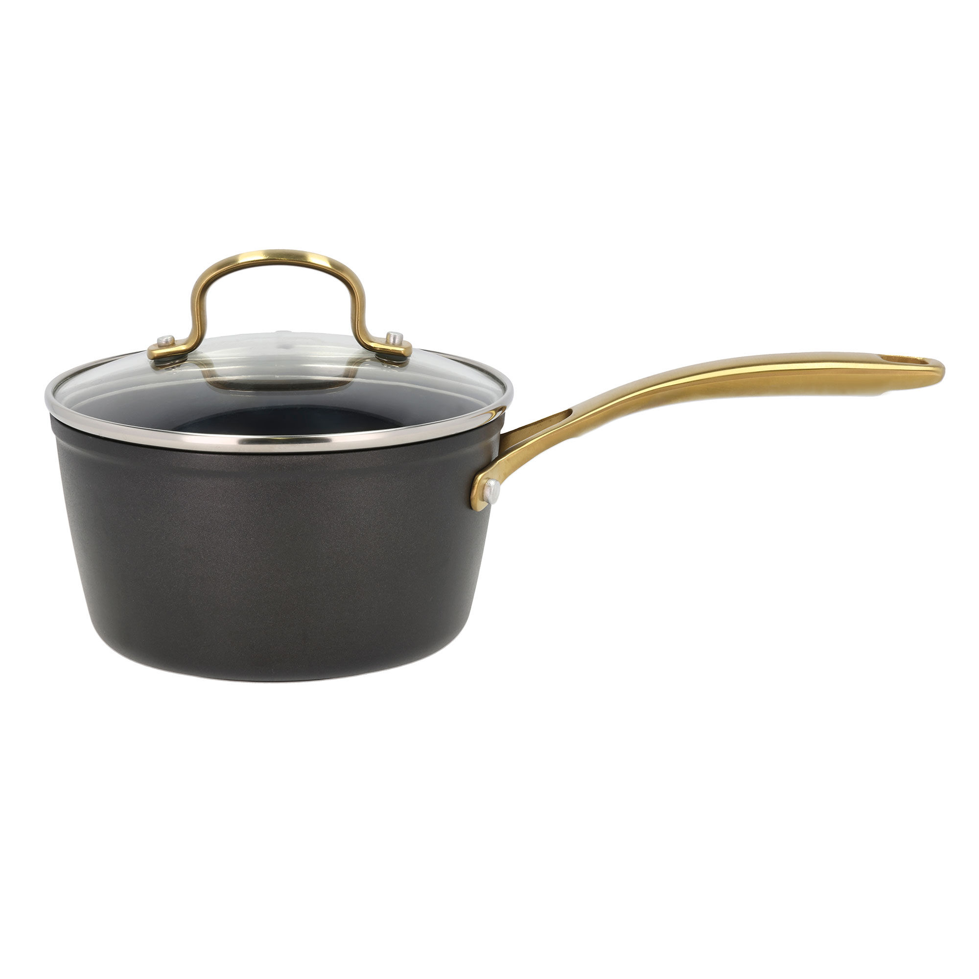 Holm Brasserie Gryde    Glaslåg     Liter  Sort