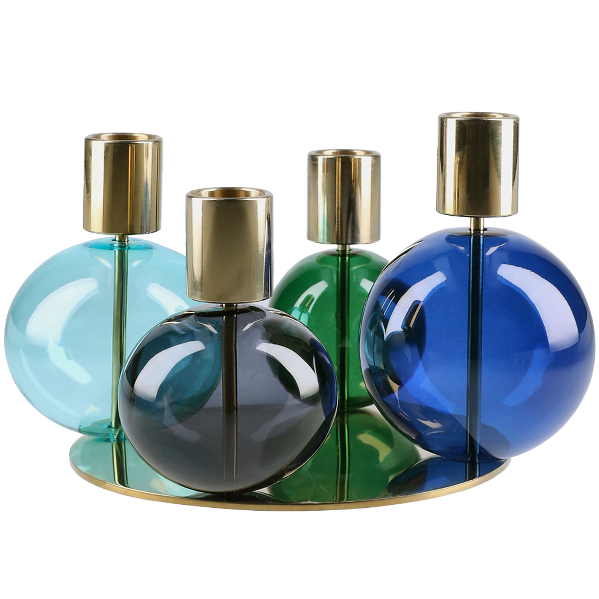 Holmegaard Bubble  -armet Lysestage 17   Cm