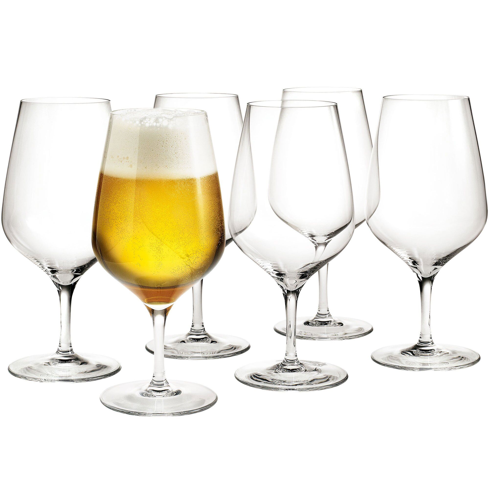 Holmegaard Cabernet ølglas 64 Cl    Stk  Klar