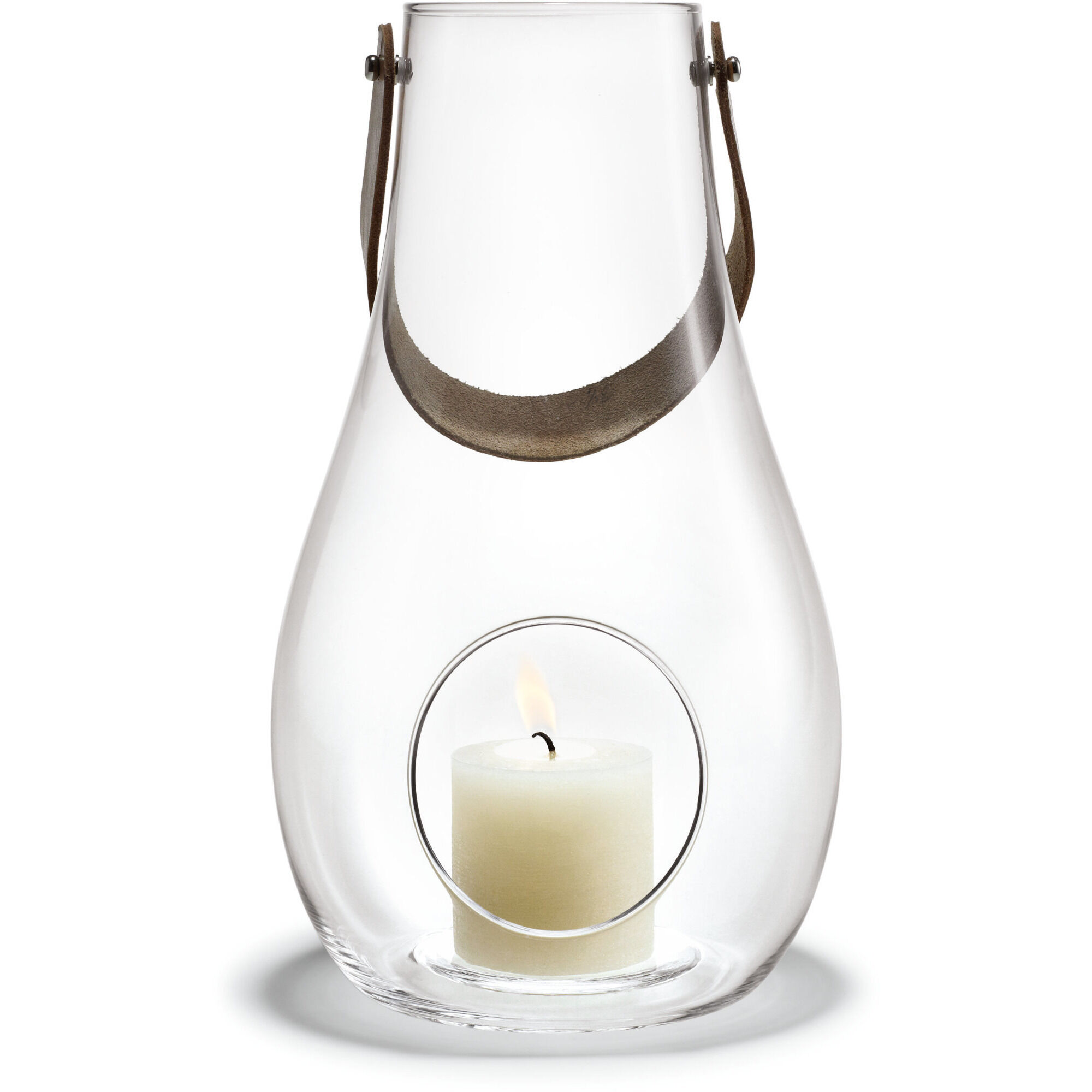 Holmegaard Design With Light Lanterne  29 Cm  Klar