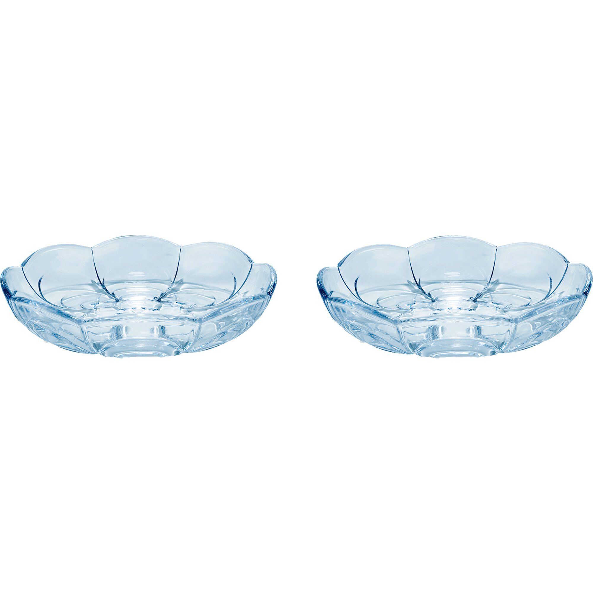 Holmegaard Lily Desserttallerken  Blue Iris  16 Cm    Stk