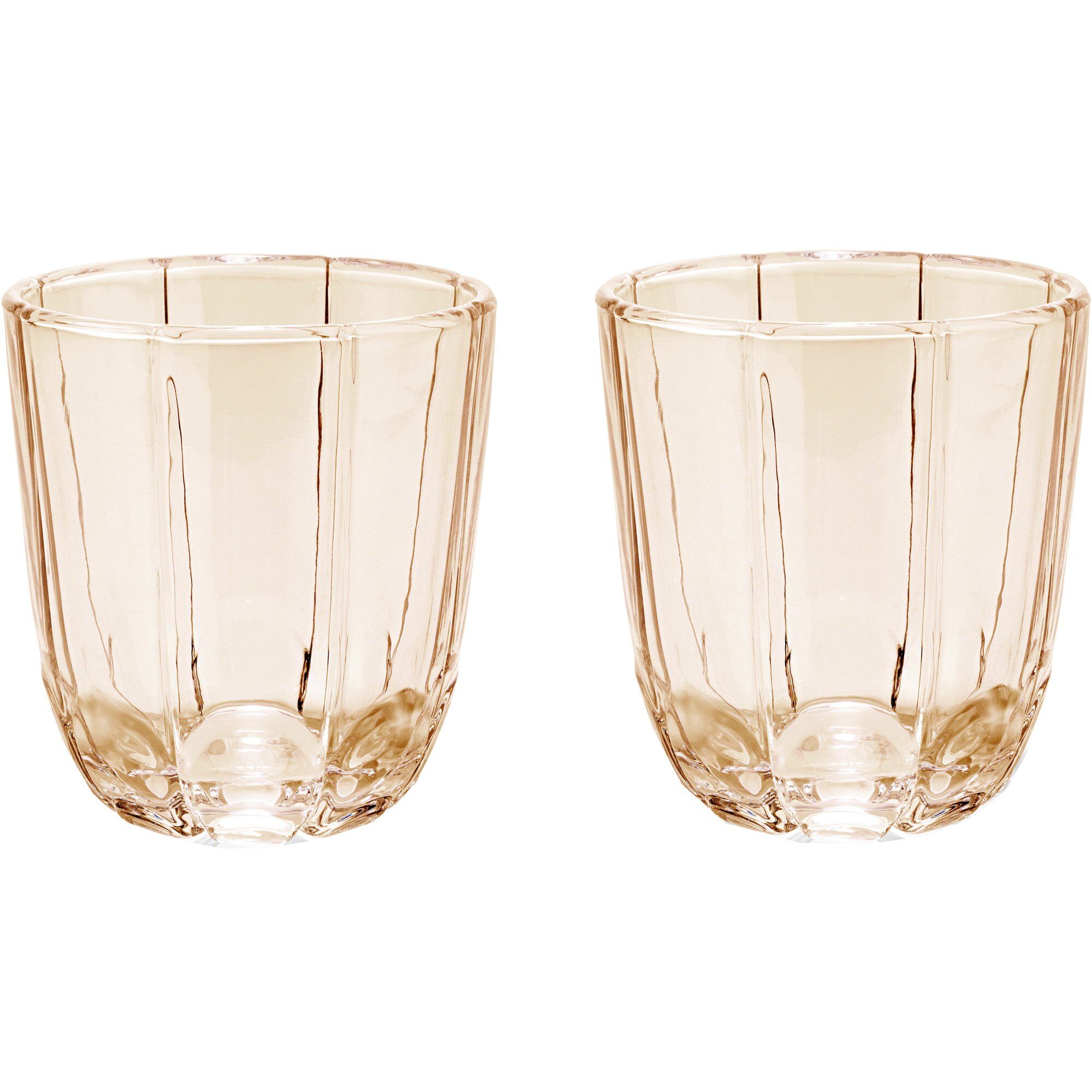 Holmegaard Lily Vandglas  Toffee Rose  32 Cl    Stk