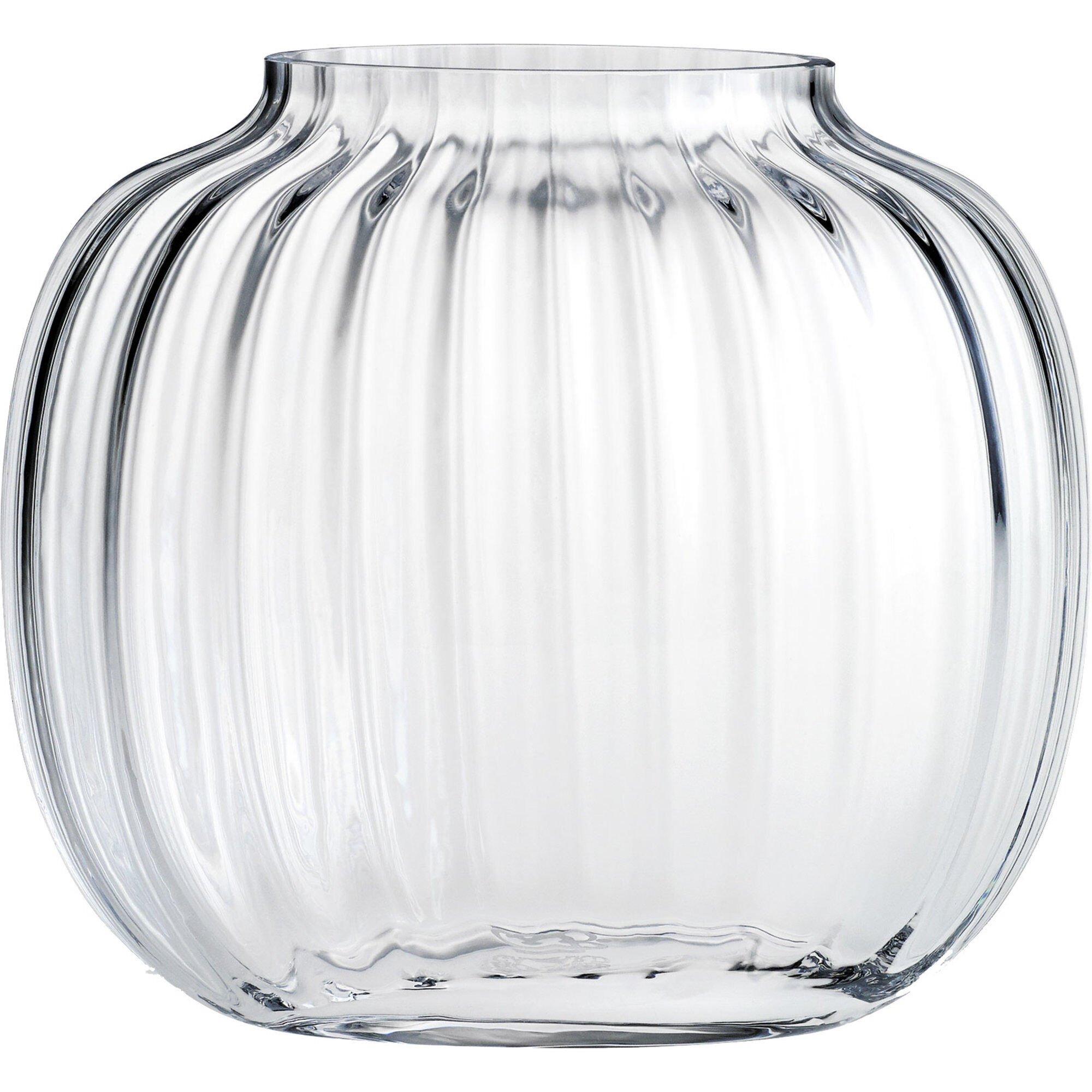 Holmegaard Primula Oval Vase 17   Cm Klar