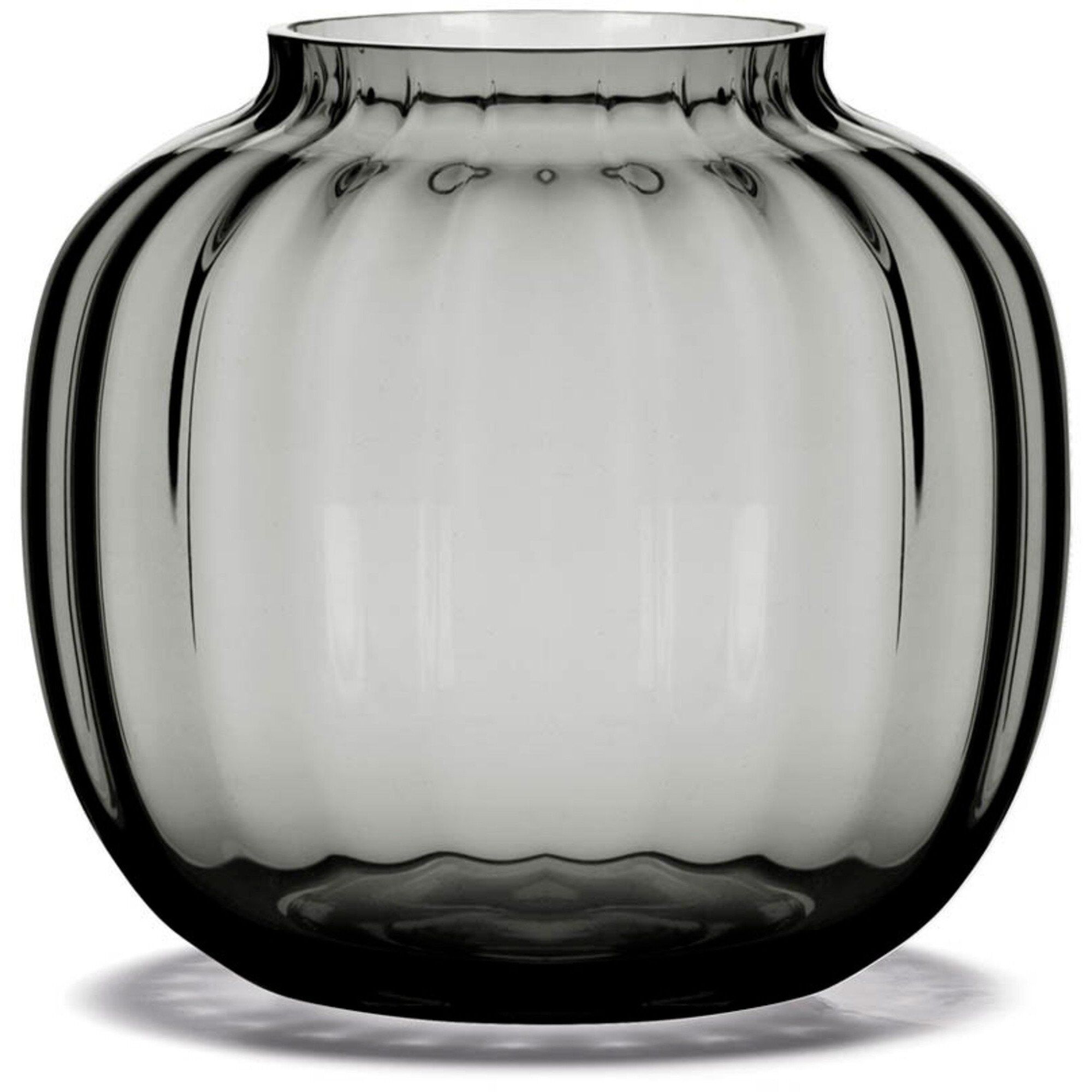 Holmegaard Primula Vase  12   Cm  Smoke