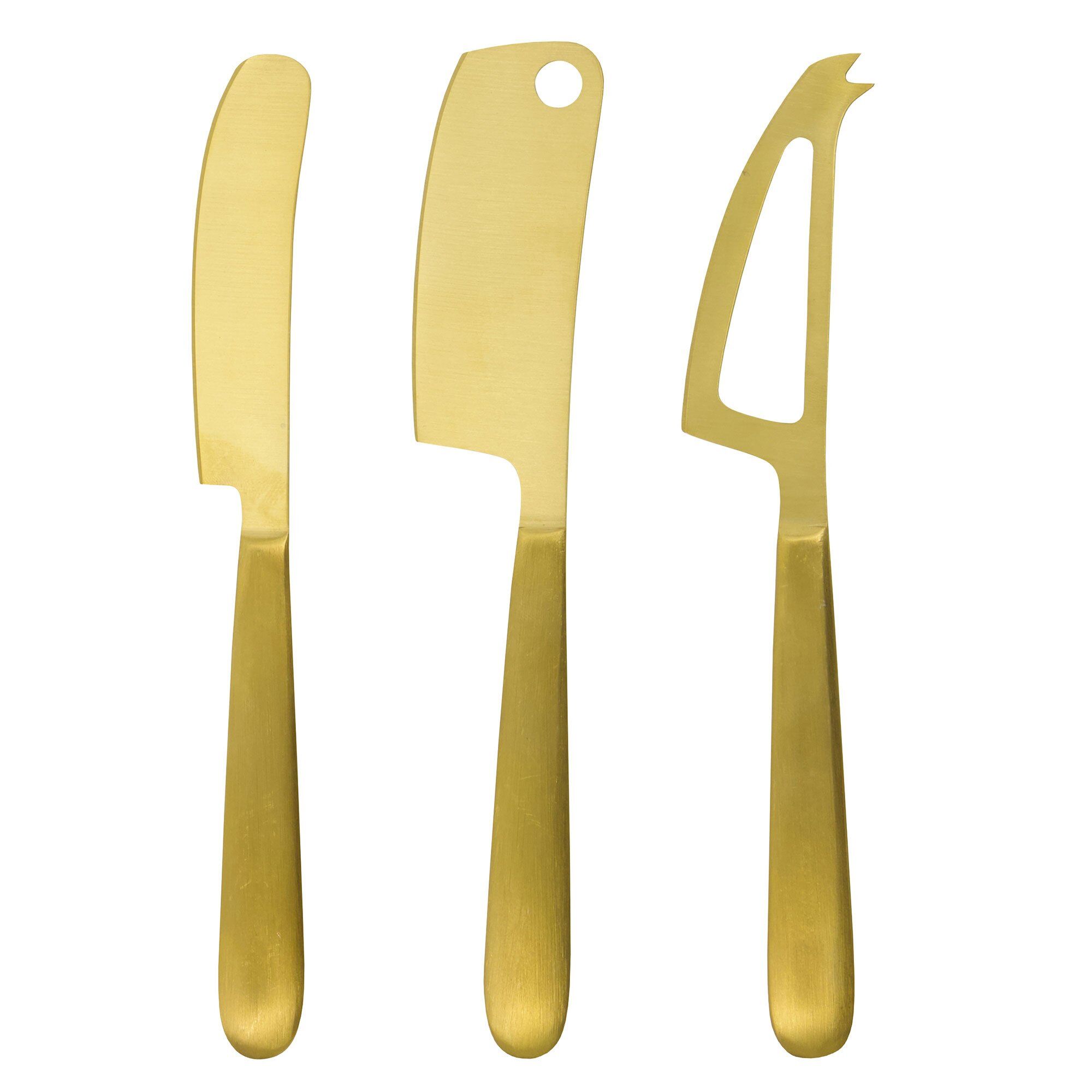House Doctor Golden Osteknive   Stk  Guld