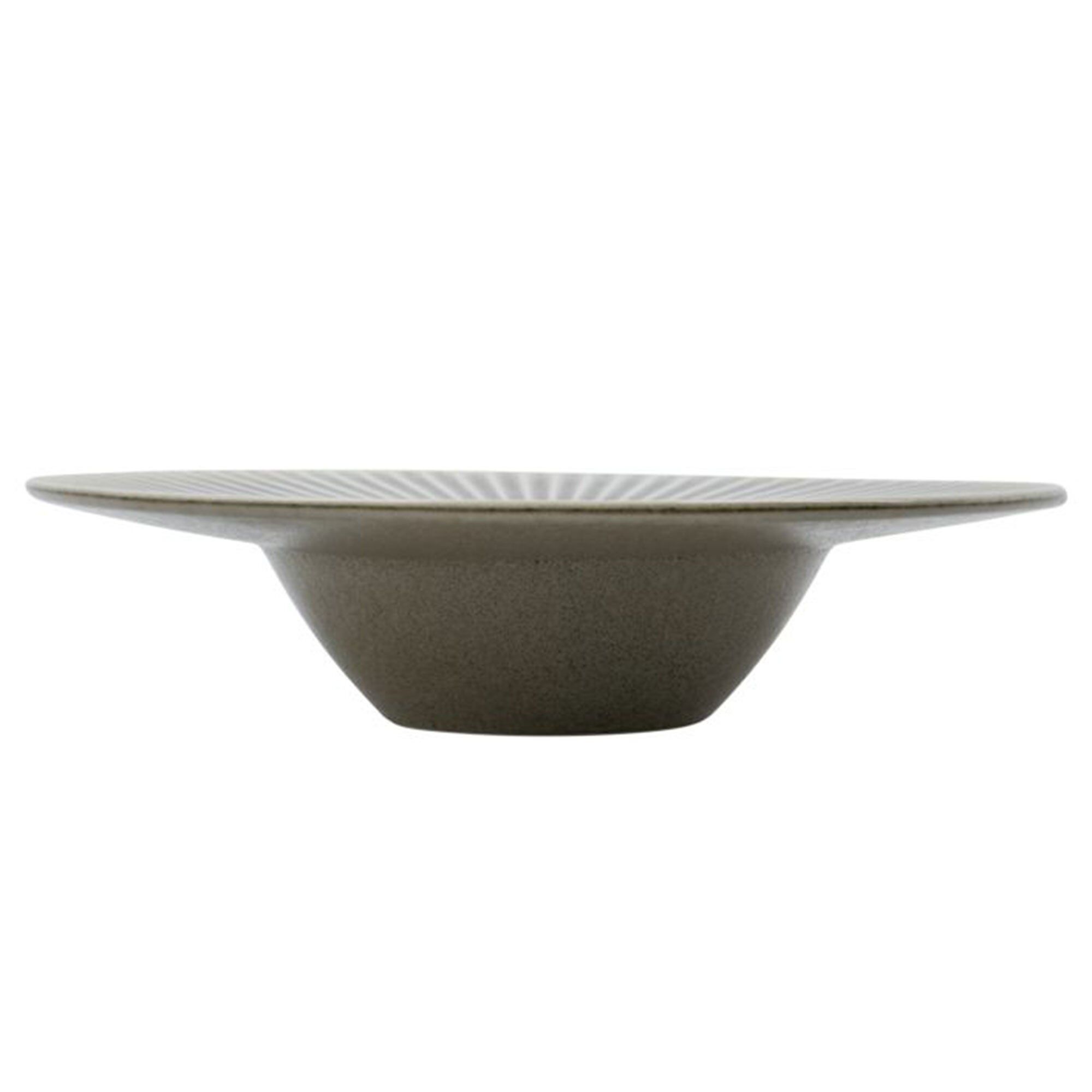 House Doctor Pleat Pastatallerken ø26 Cm  Grå Brun