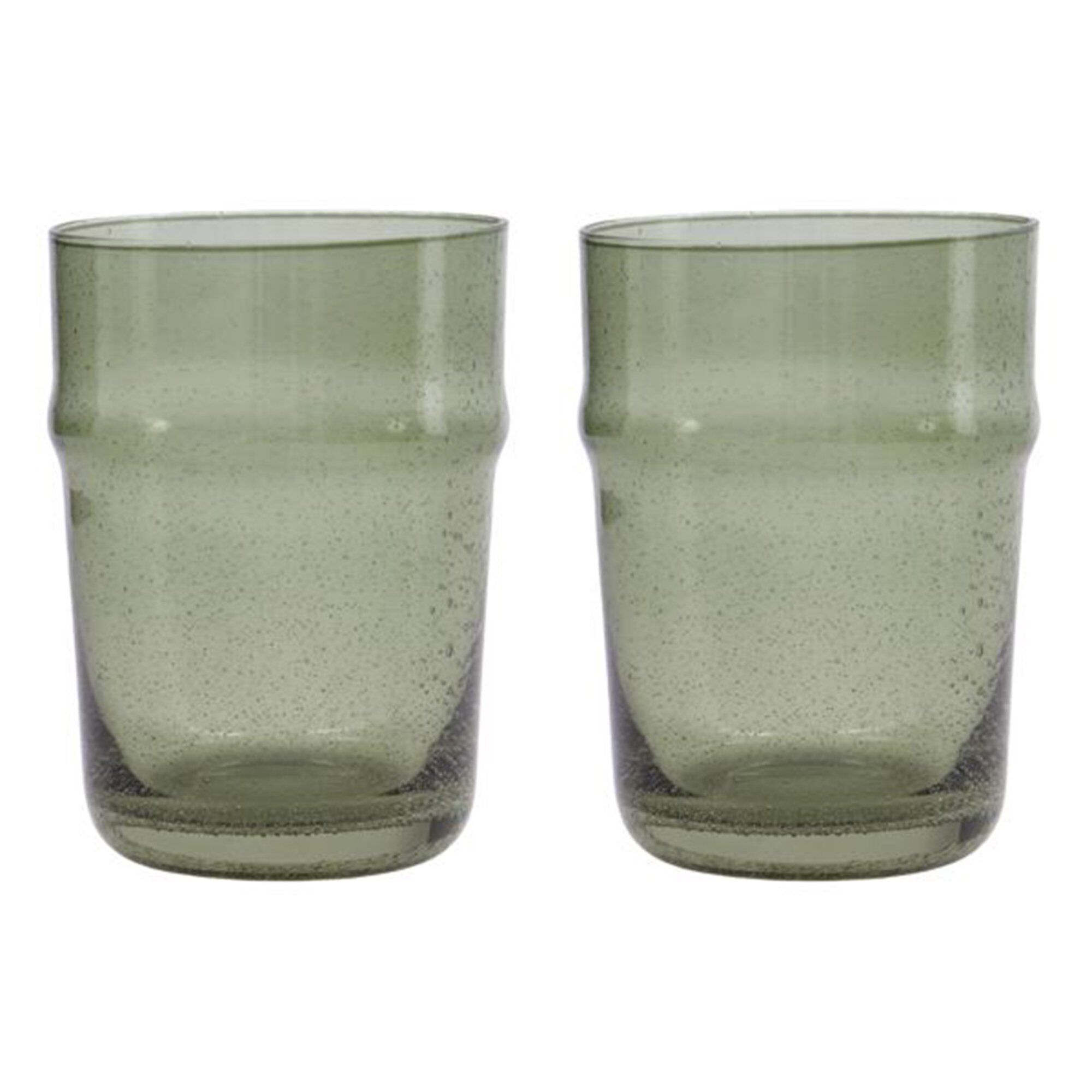 House Doctor Rain Glas 10   Cm  -pak  Grøn