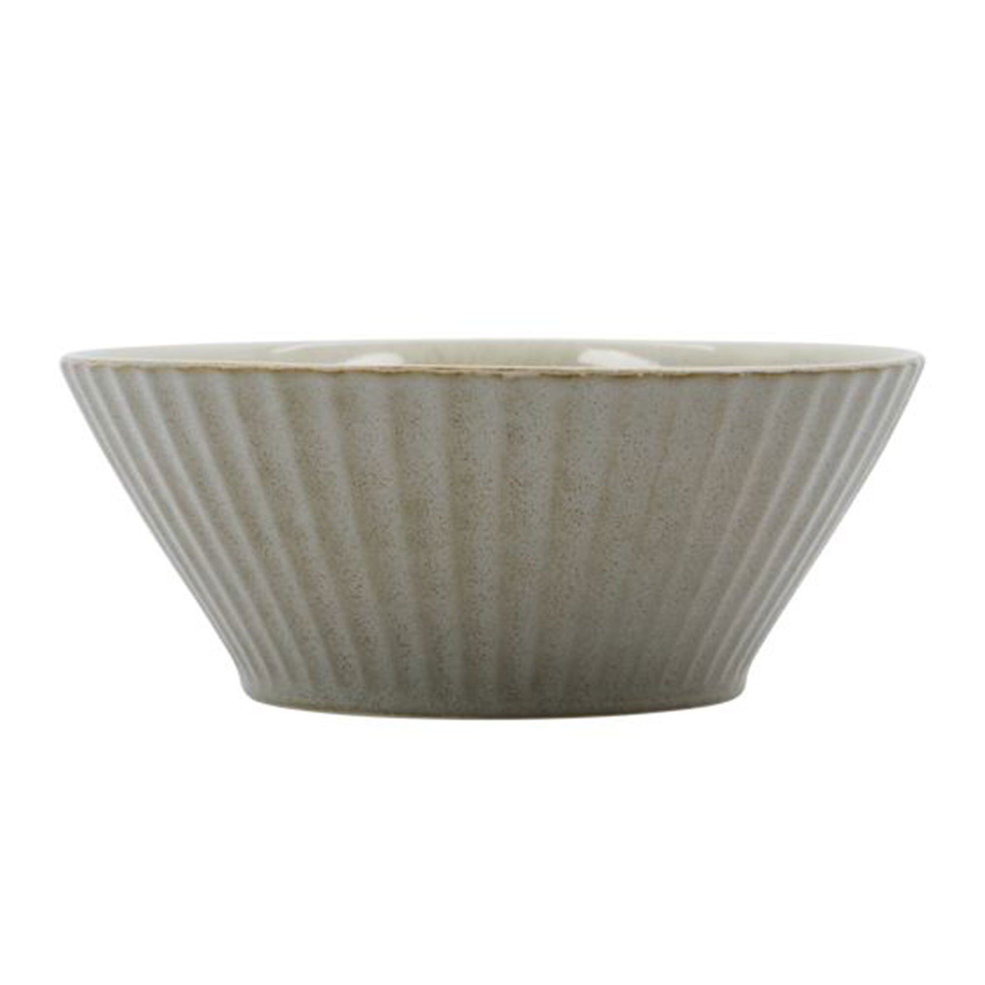 House Doctor Skål Pleat ø15 Cm  Grå Brun