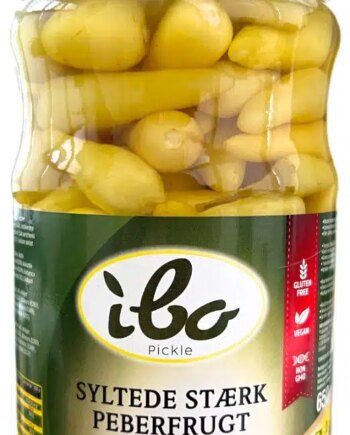 Ibo Syltede Stærk Peberfrugt 650
