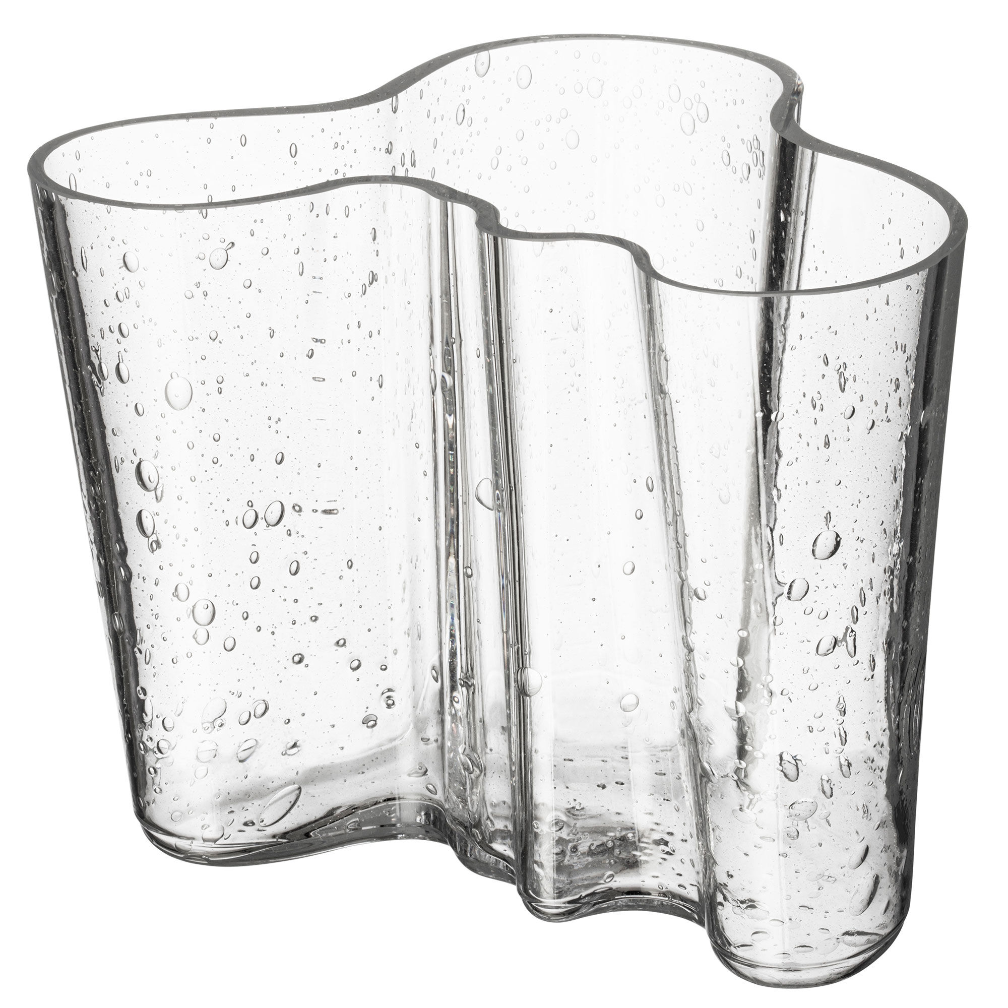 Iittala Aalto Vase Bubbelglas 16 Cm  Klar