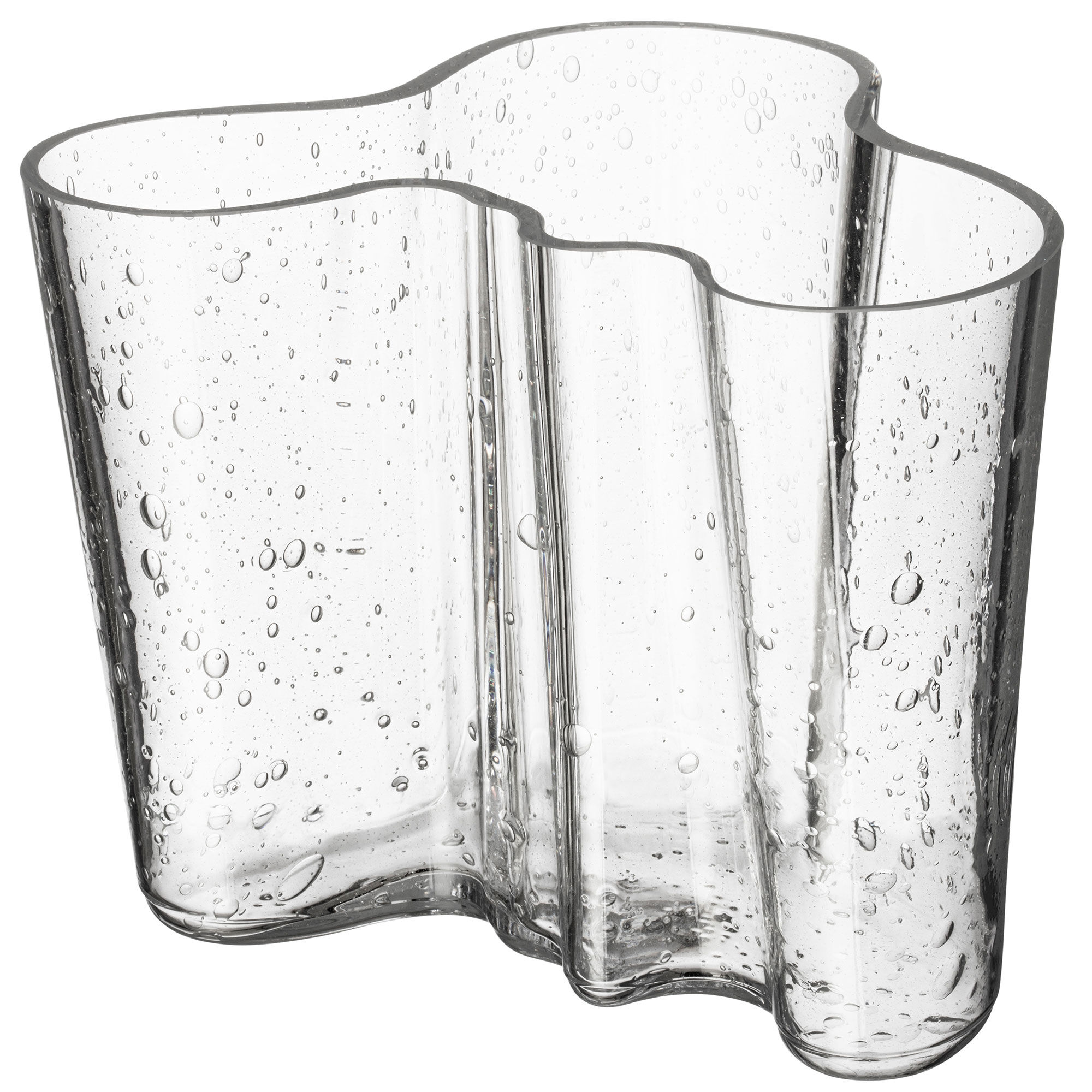 Iittala Aalto Vase Bubbelglas 12 Cm  Klar