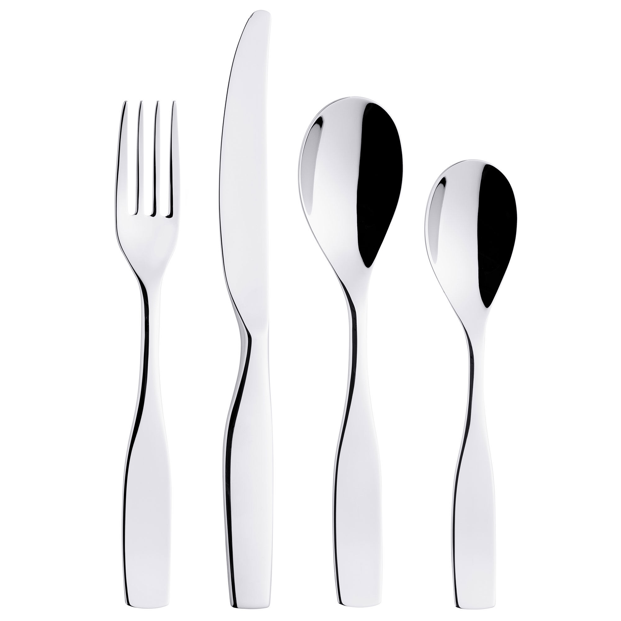 Iittala Citterio 98 Bestiksæt 24 Dele  Rustfrit Stål