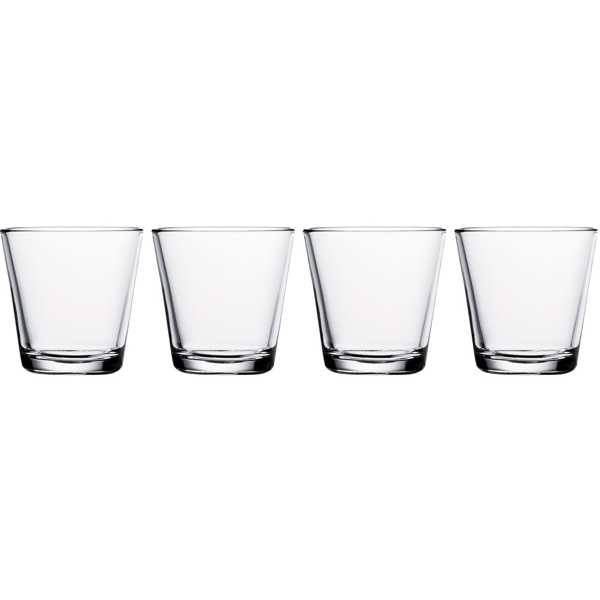 Iittala Kartio Drikkeglas 21cl 4stk  Klar