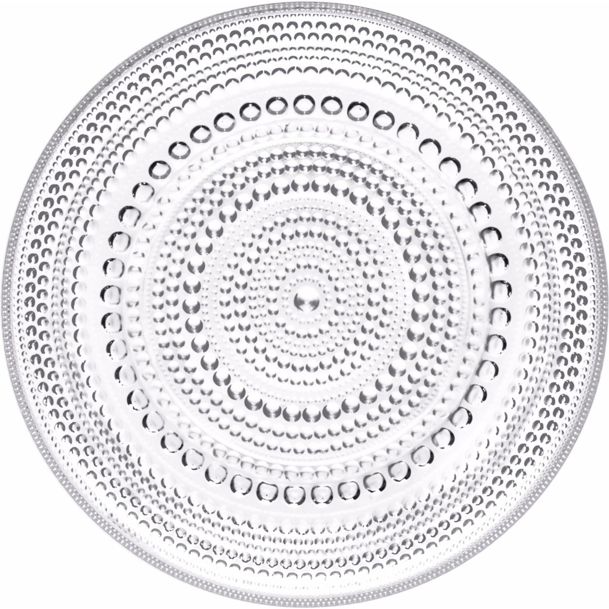 Iittala Kastehelmi Tallerken 17 Cm  Klar