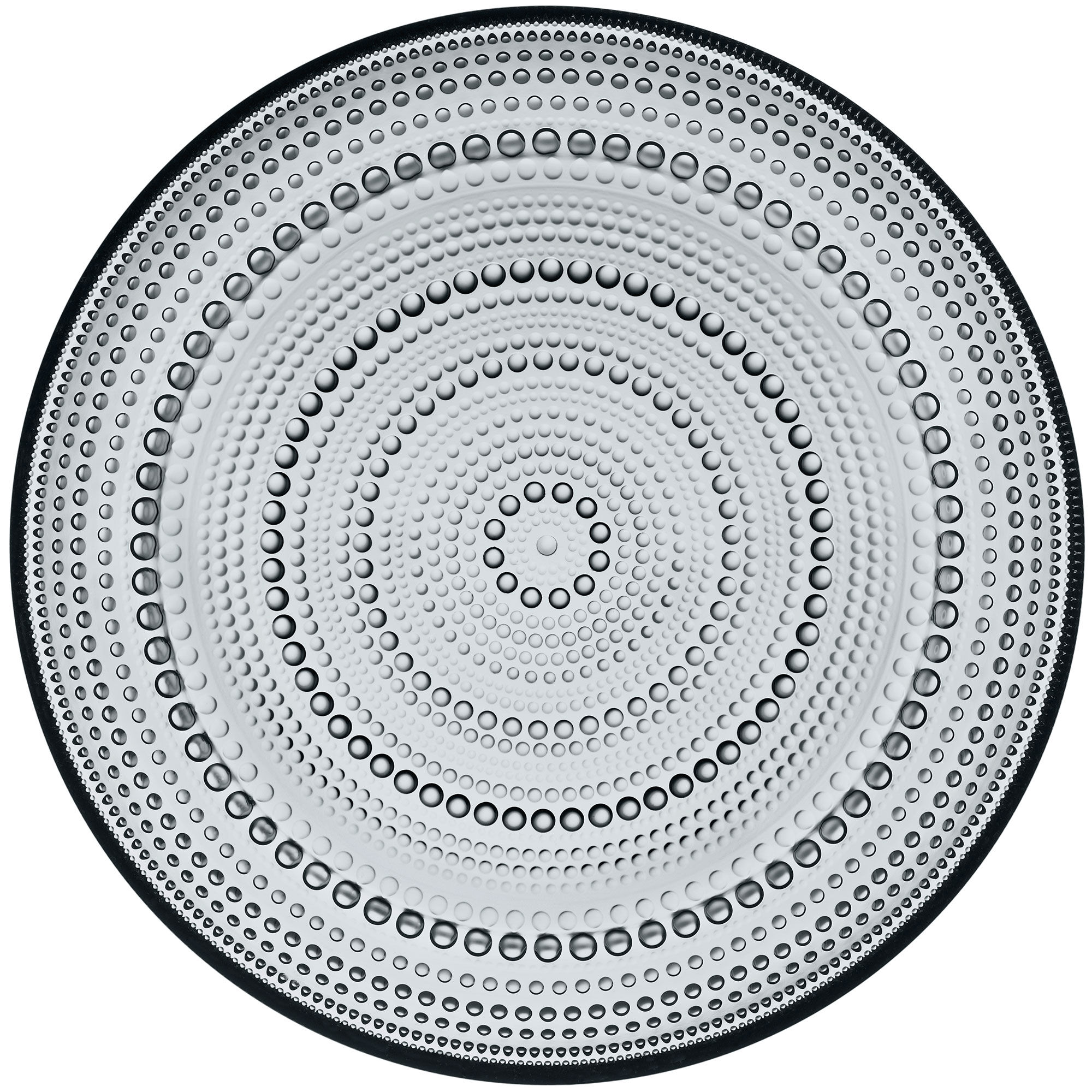 Iittala Kastehelmi Tallerken ø25 Cm  Grå