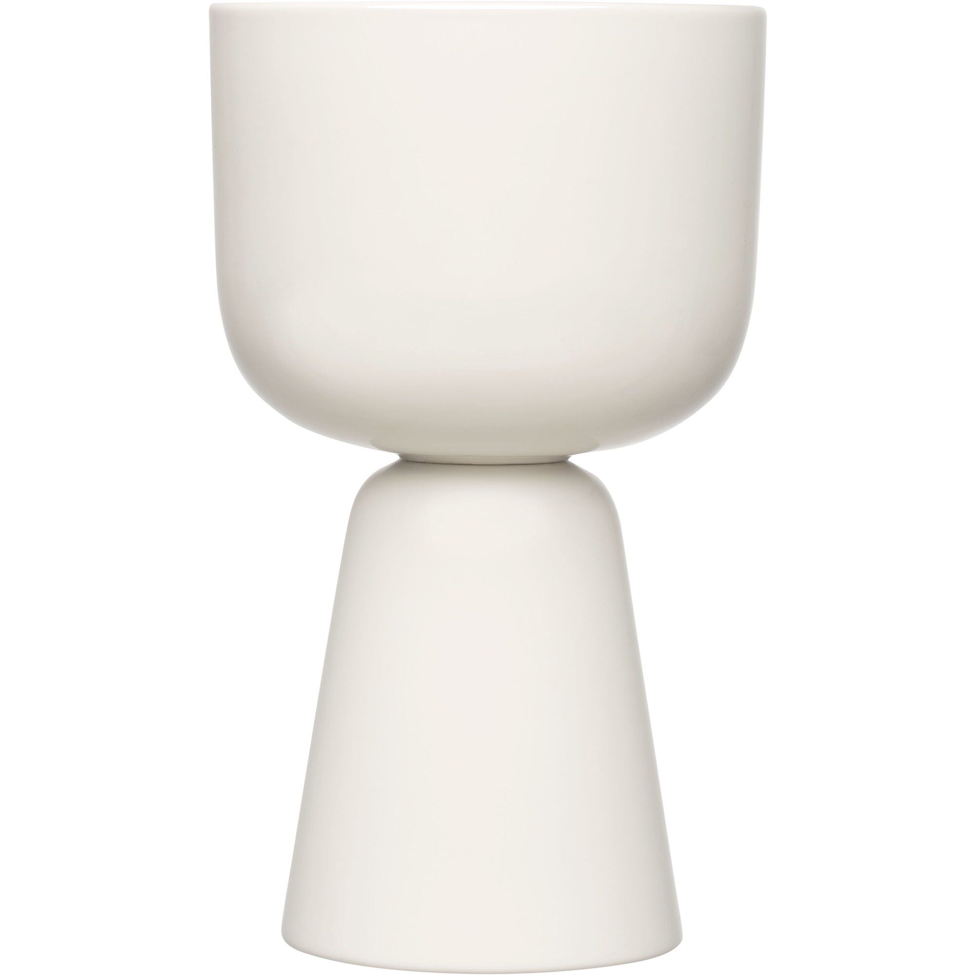 Iittala Nappula Krukke 26   15   Cm  Hvid