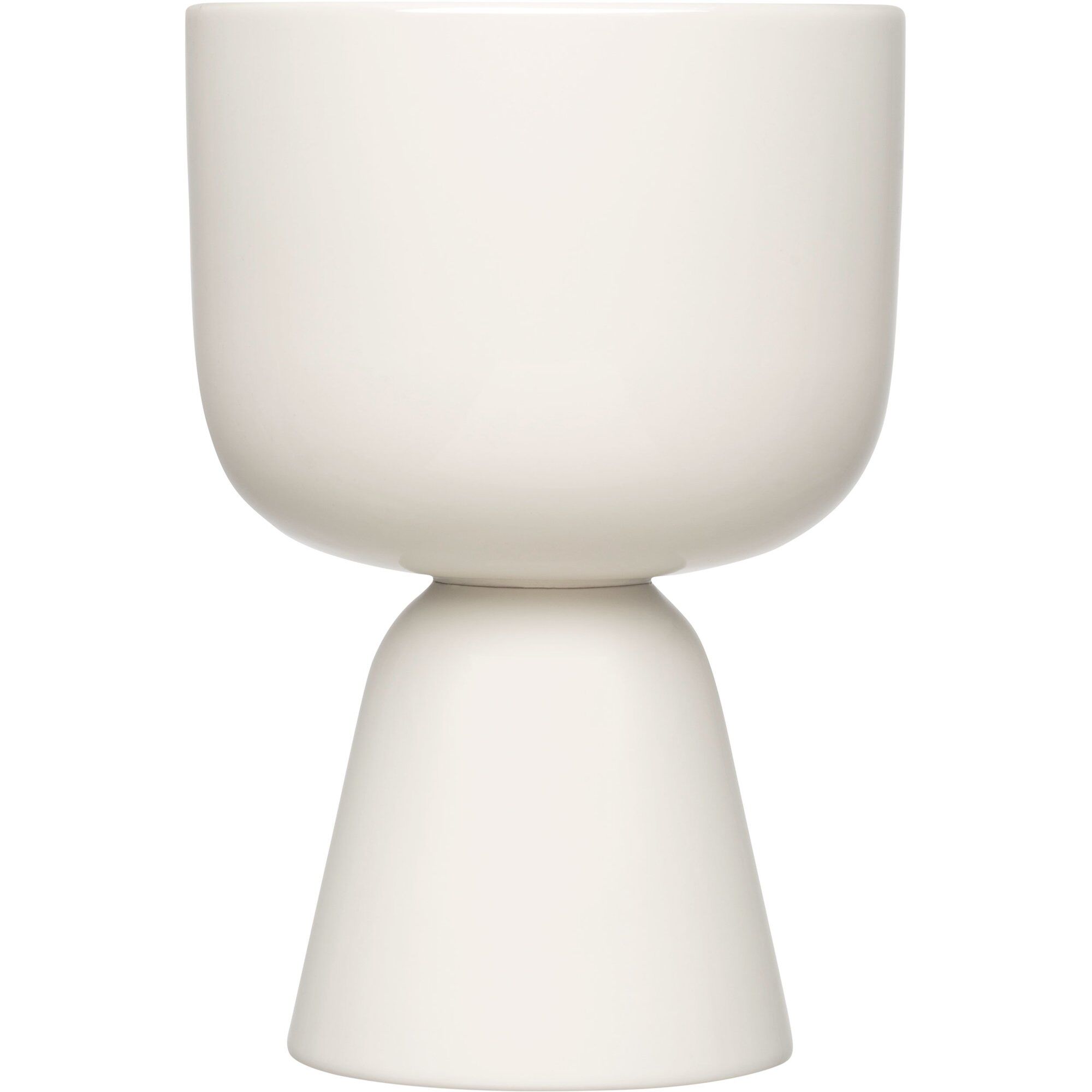 Iittala Nappula Urtepotte 23   15   Cm  Hvid