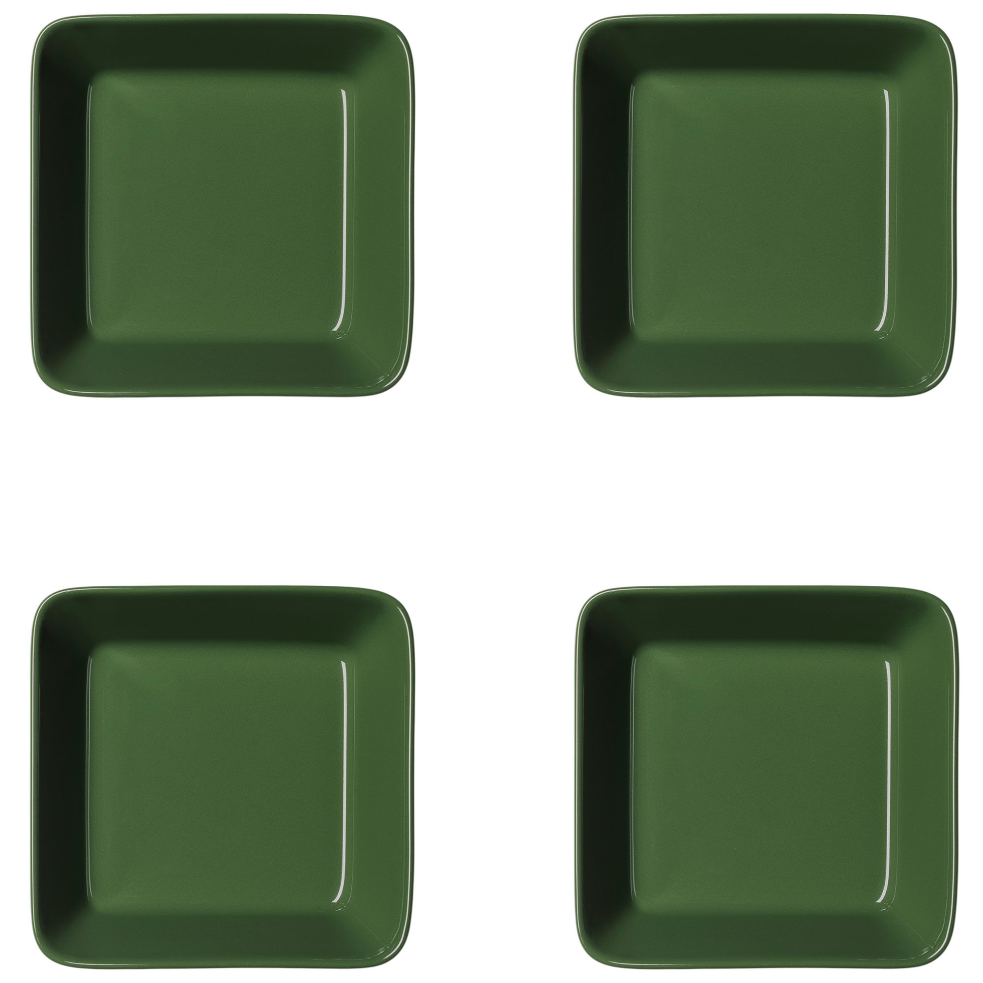 Iittala Teema Små Fad 12x12  Skovgrøn    Stk