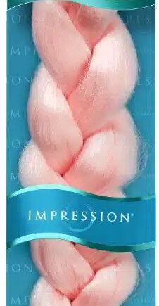 Impression Super Braid Bulk Pastel Pink