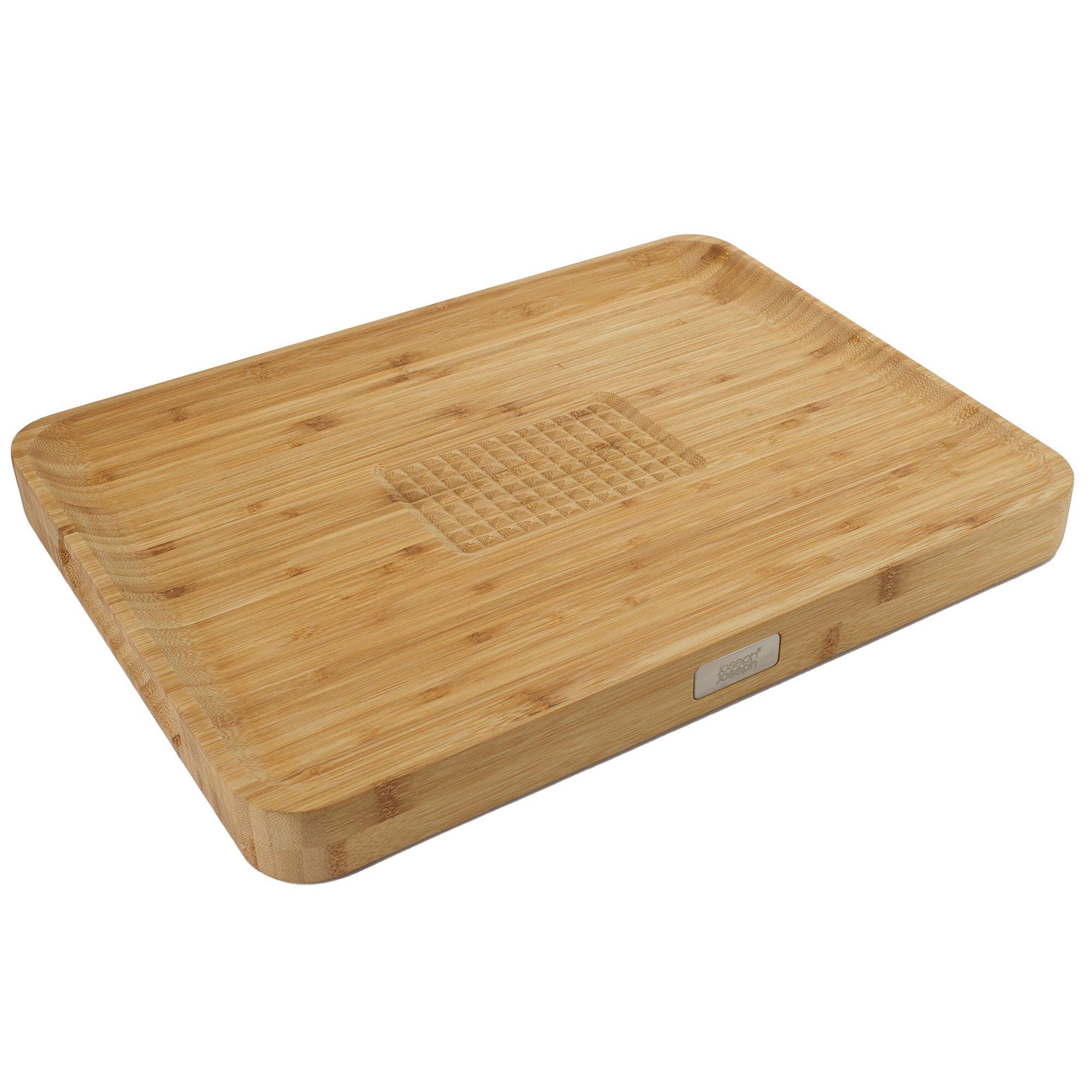 Joseph Joseph Cut   Carve Skærebræt 40   30 Cm  Bambus