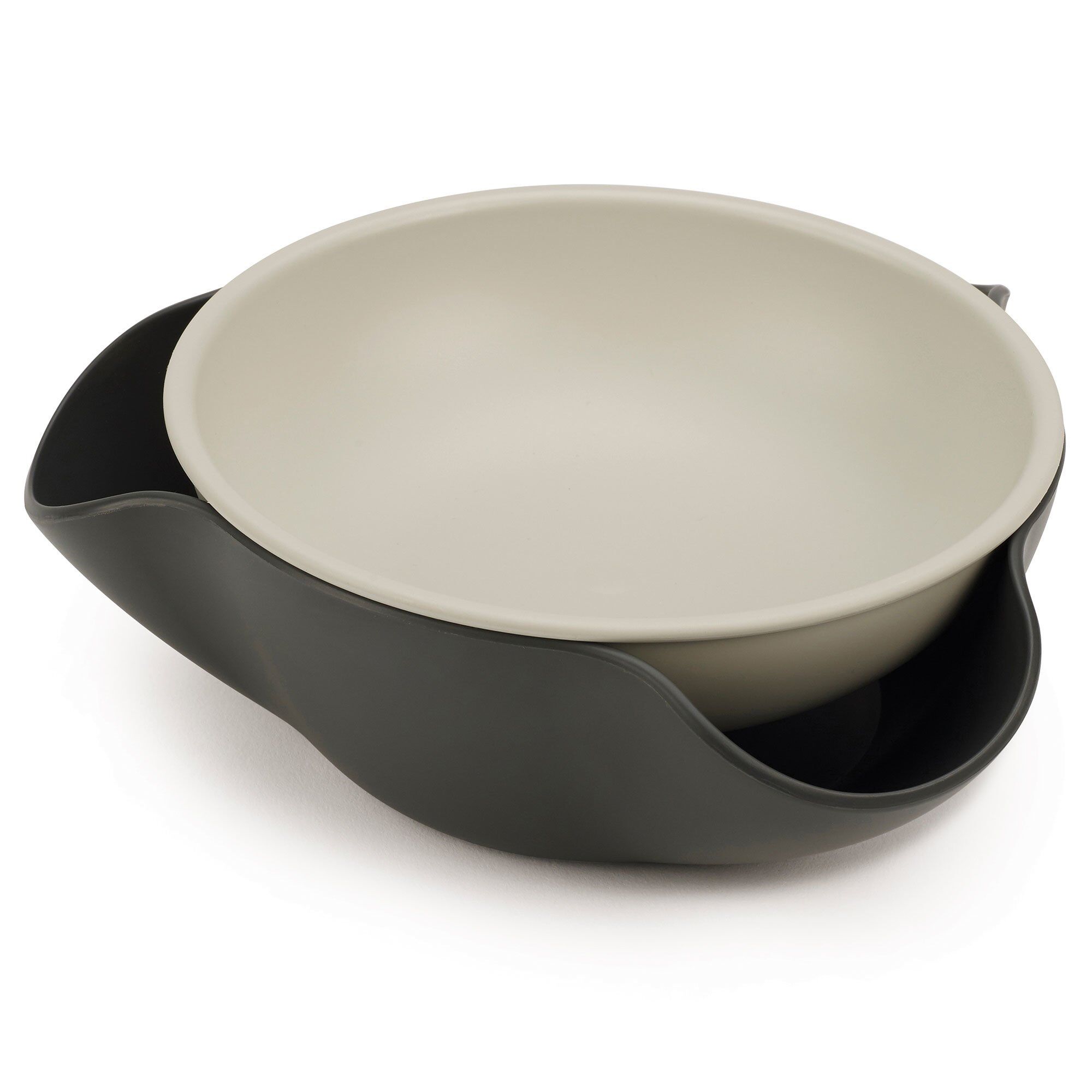 Joseph Joseph Double Dish Serveringsskål 17 Cm  Grå