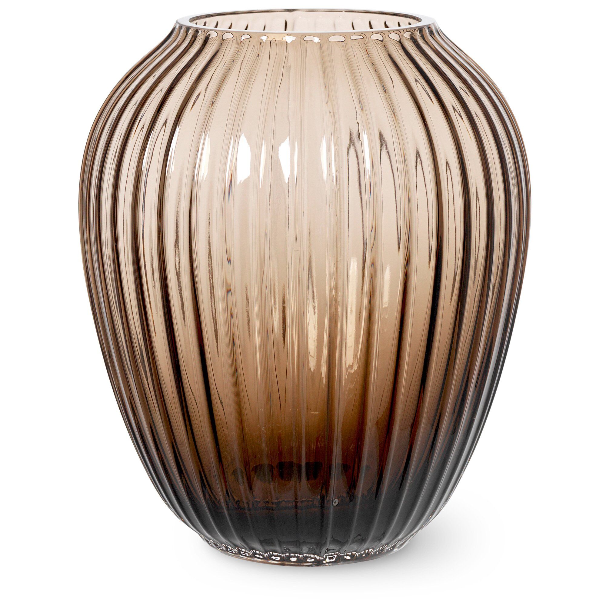 Kähler Hammershøi Vase  18   Cm  Valnød