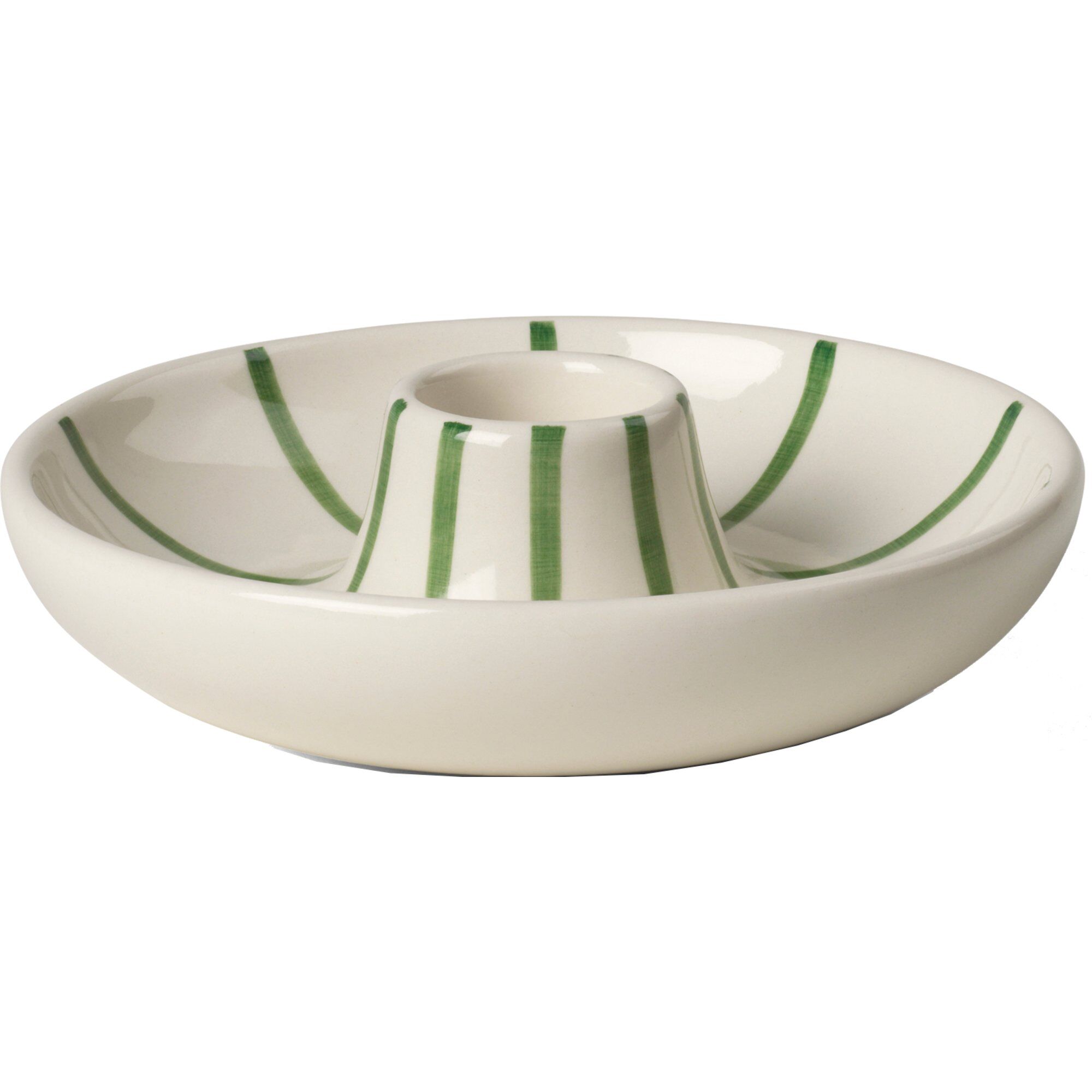Kähler Signature Lysestage    11 Cm  Grøn