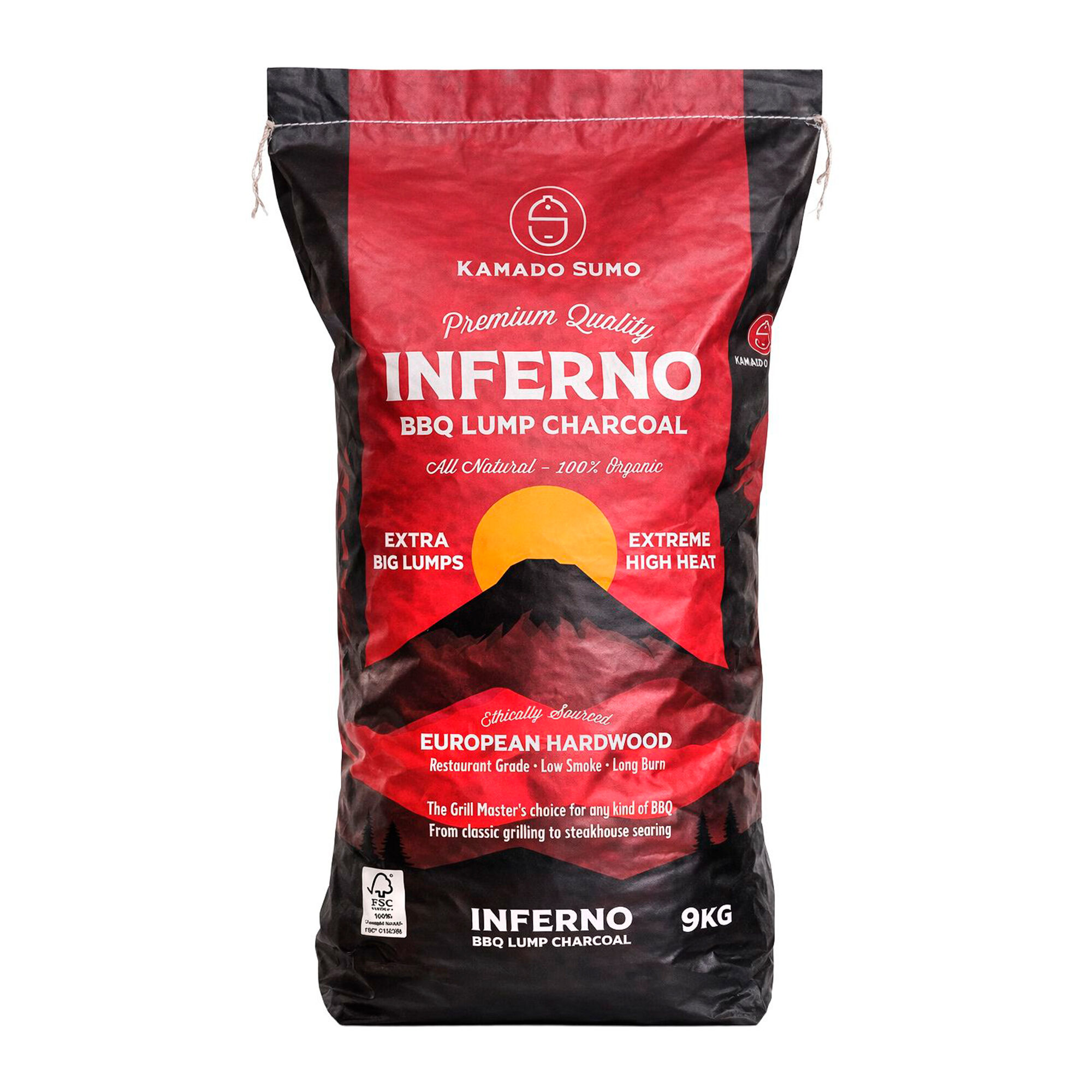 Kamado Sumo Inferno Trækul   Kg