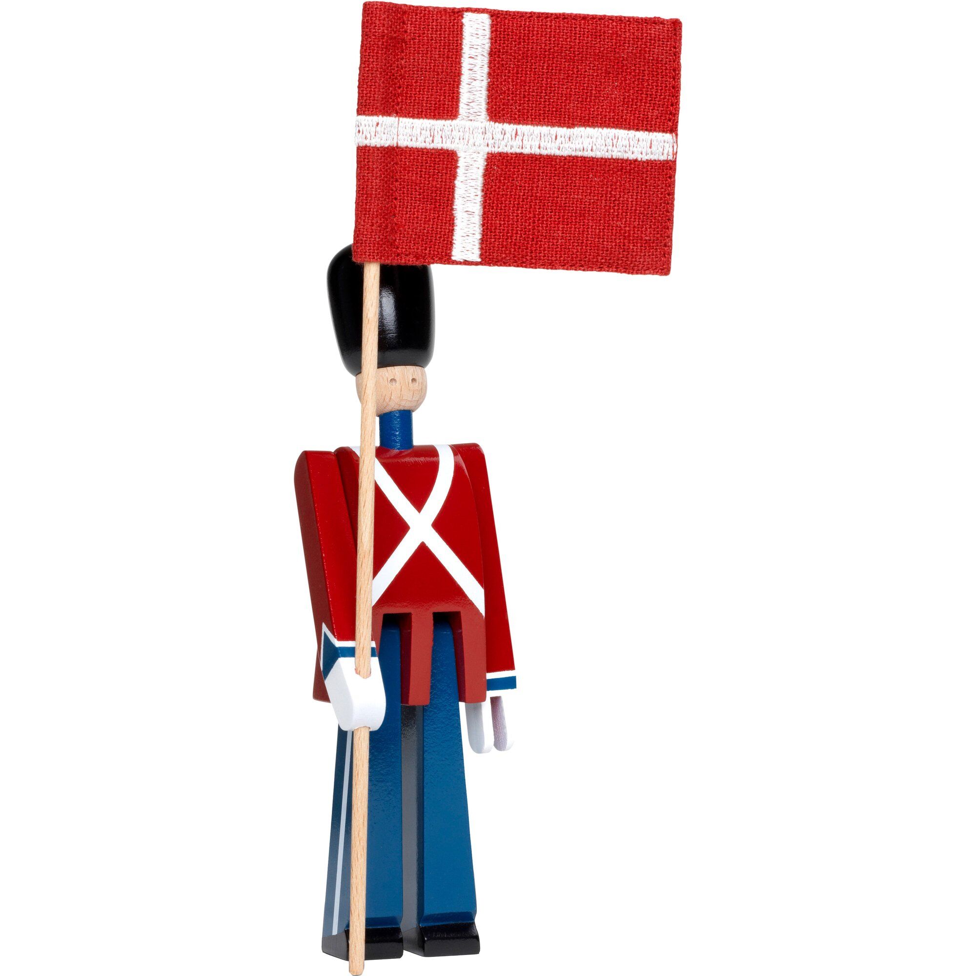 Kay Bojesen Fanebærer Med Tekstilflag  Mini