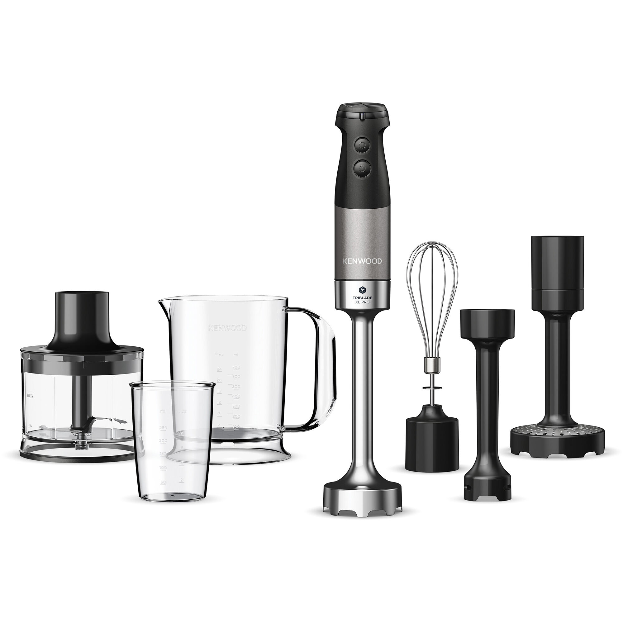 Kenwood Triblade   Pro Hbm80 327 Bk Stavblender  Sort