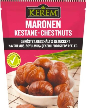 Kerem Kastanjer  Ristet   Sødet 125