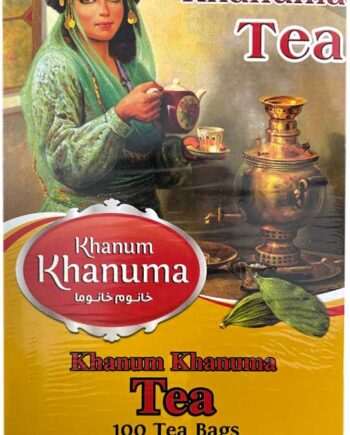 Khanum Khanuma Black Tea Cardamom 100 Stk