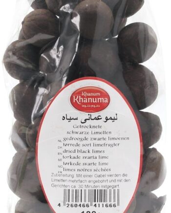 Khanum Khanuma Tørrede Sorte Lime 130
