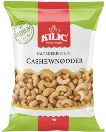 Kilic Cashewnødder  Saltristede 400
