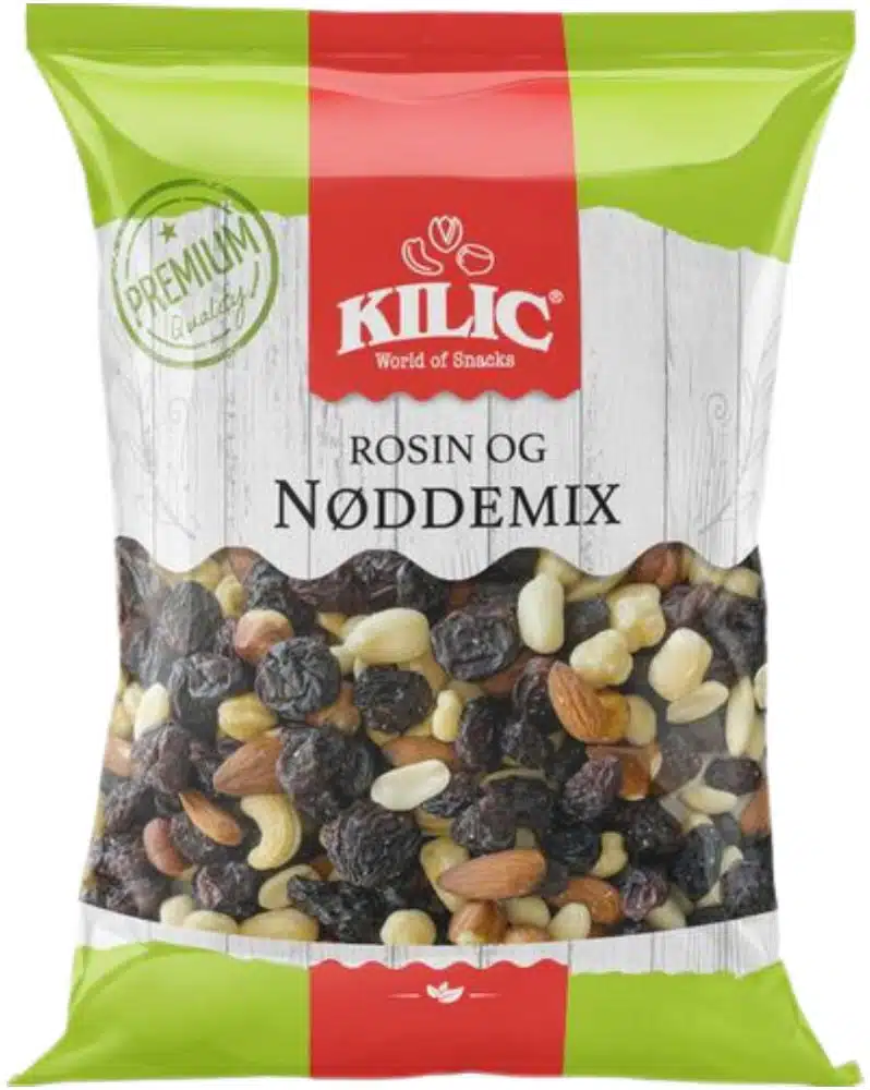 Kilic Mix Rosiner Nødder 500
