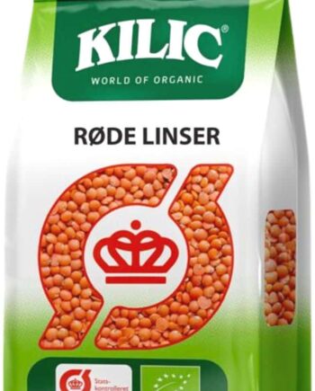 Kilic Røde Linser økologisk 900