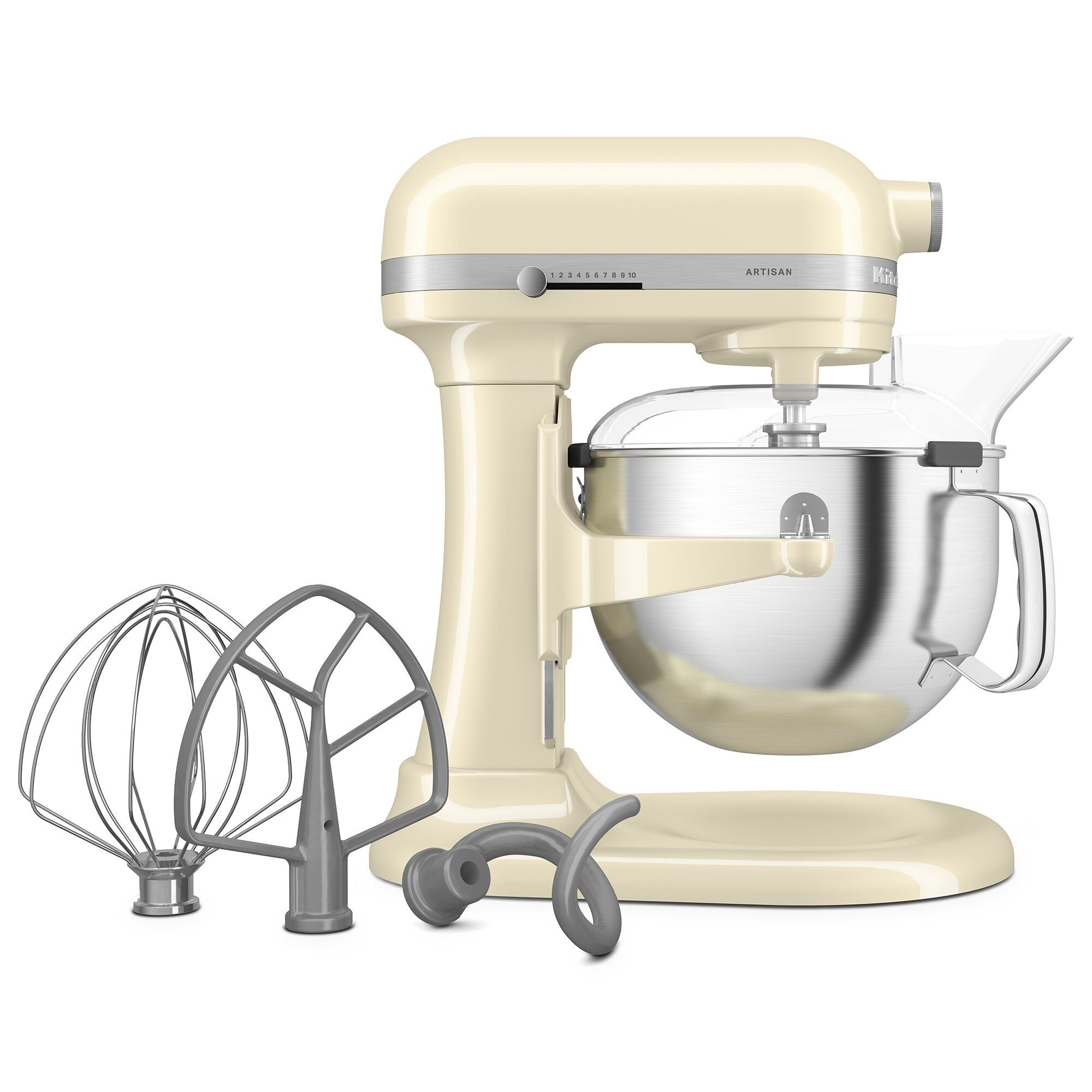 Kitchenaid Artisan 5ksm60spx Køkkenmaskine Med Løftearm     Liter  Almond Creme