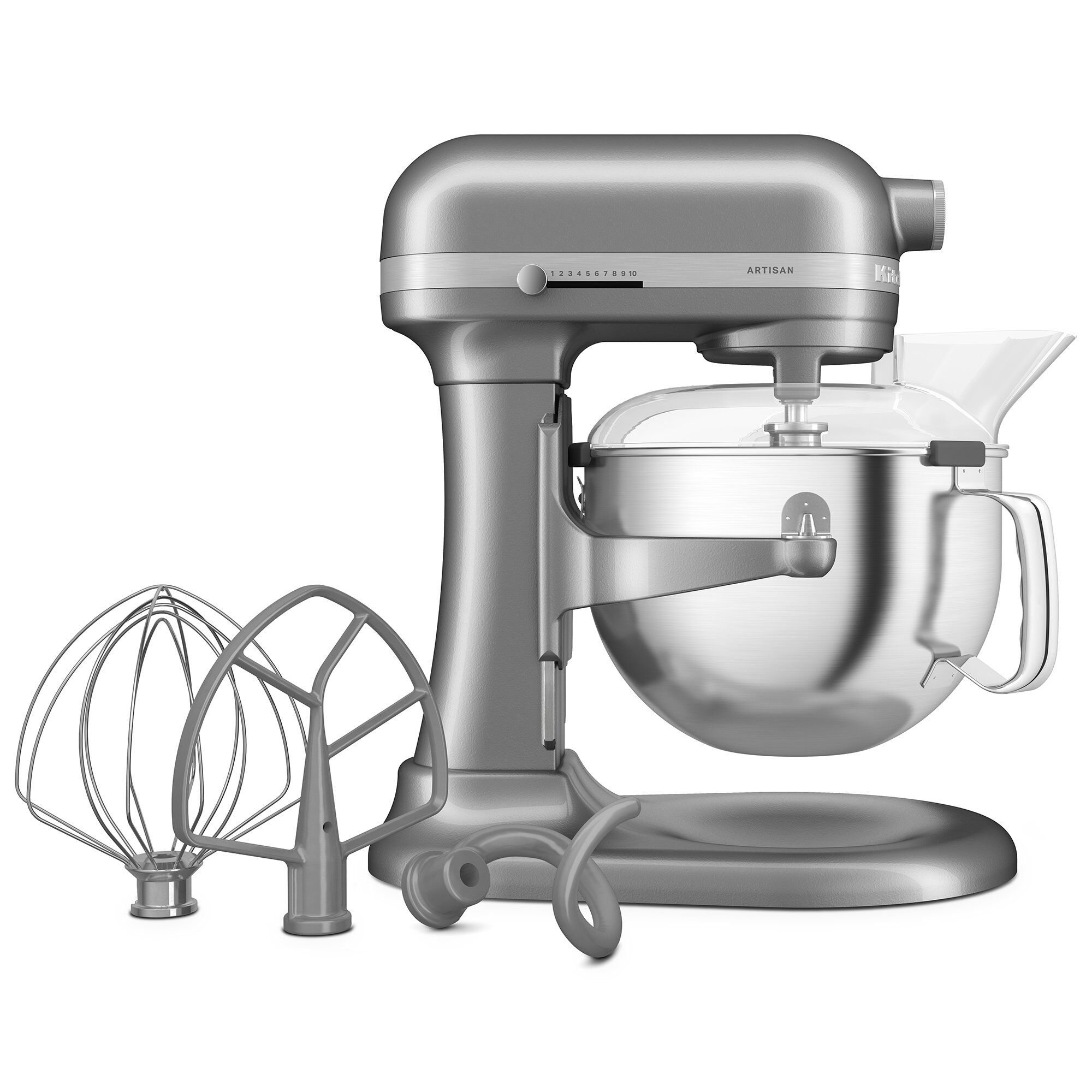 Kitchenaid Artisan 5ksm60spx Køkkenmaskine Med Løftearm     Liter  Contour Silver