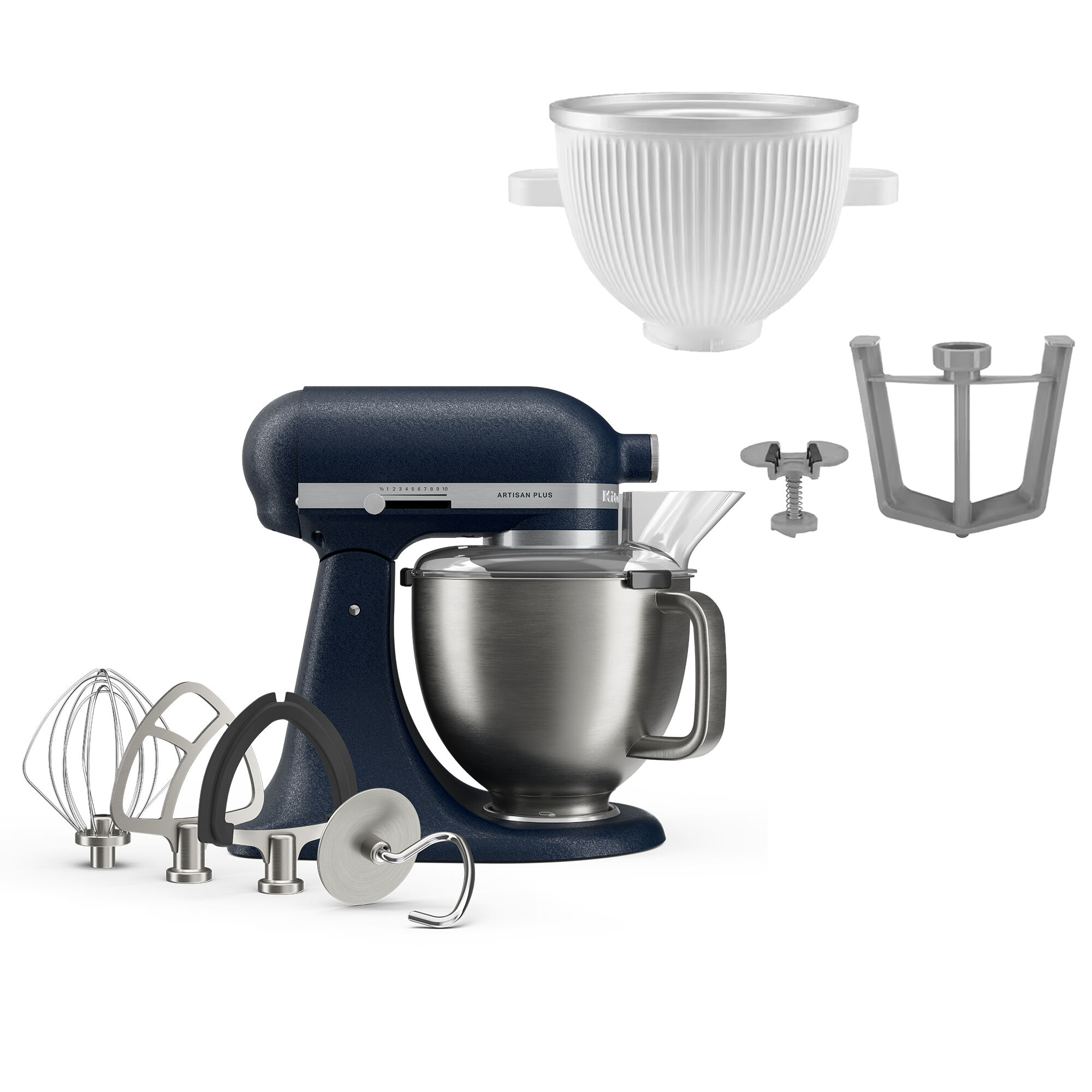 Kitchenaid Artisan Plus Køkkenmaskine Med Is-tilbehør  Wild Blueberry