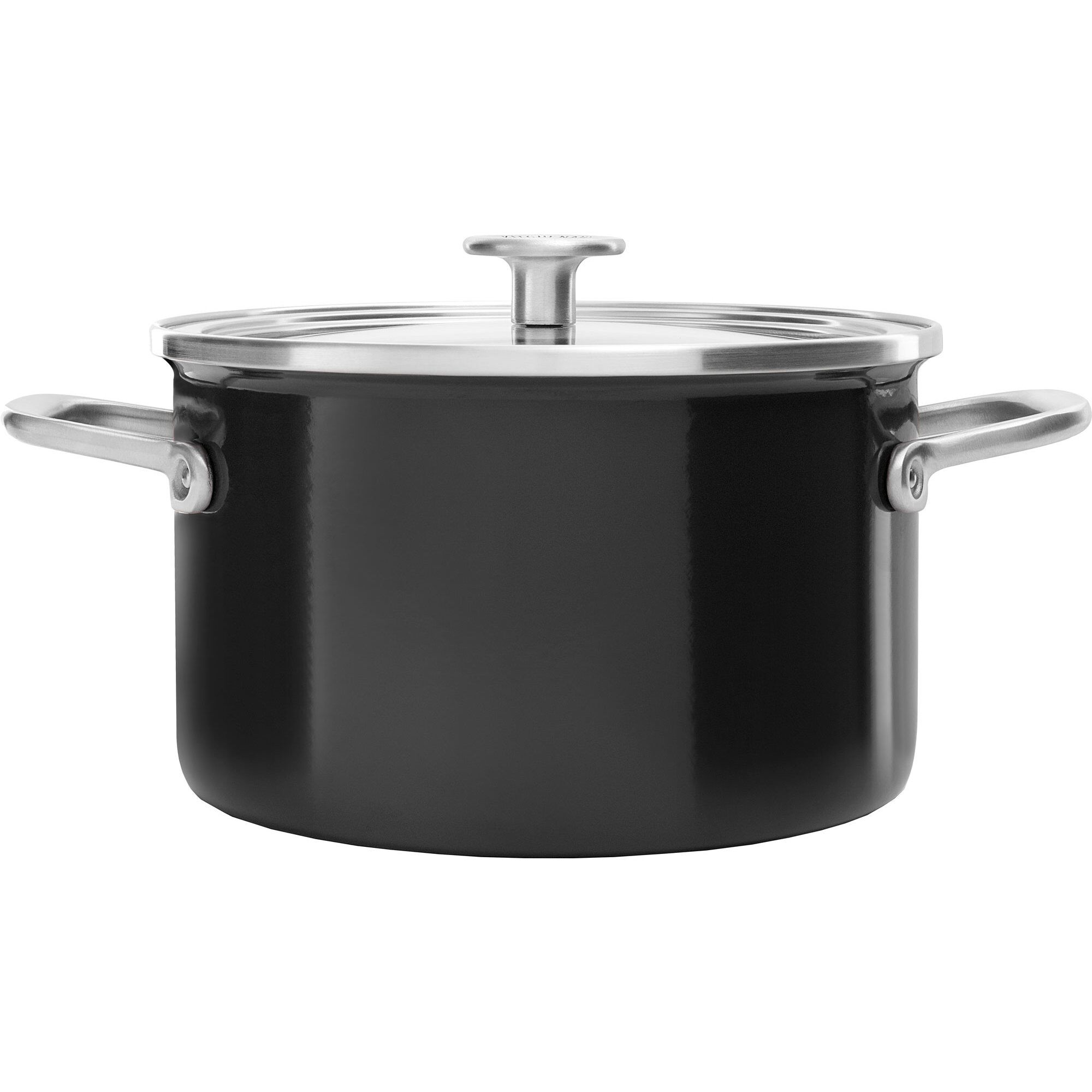 Kitchenaid Cookware Collection Gryde   Låg 20 Cm  Sort