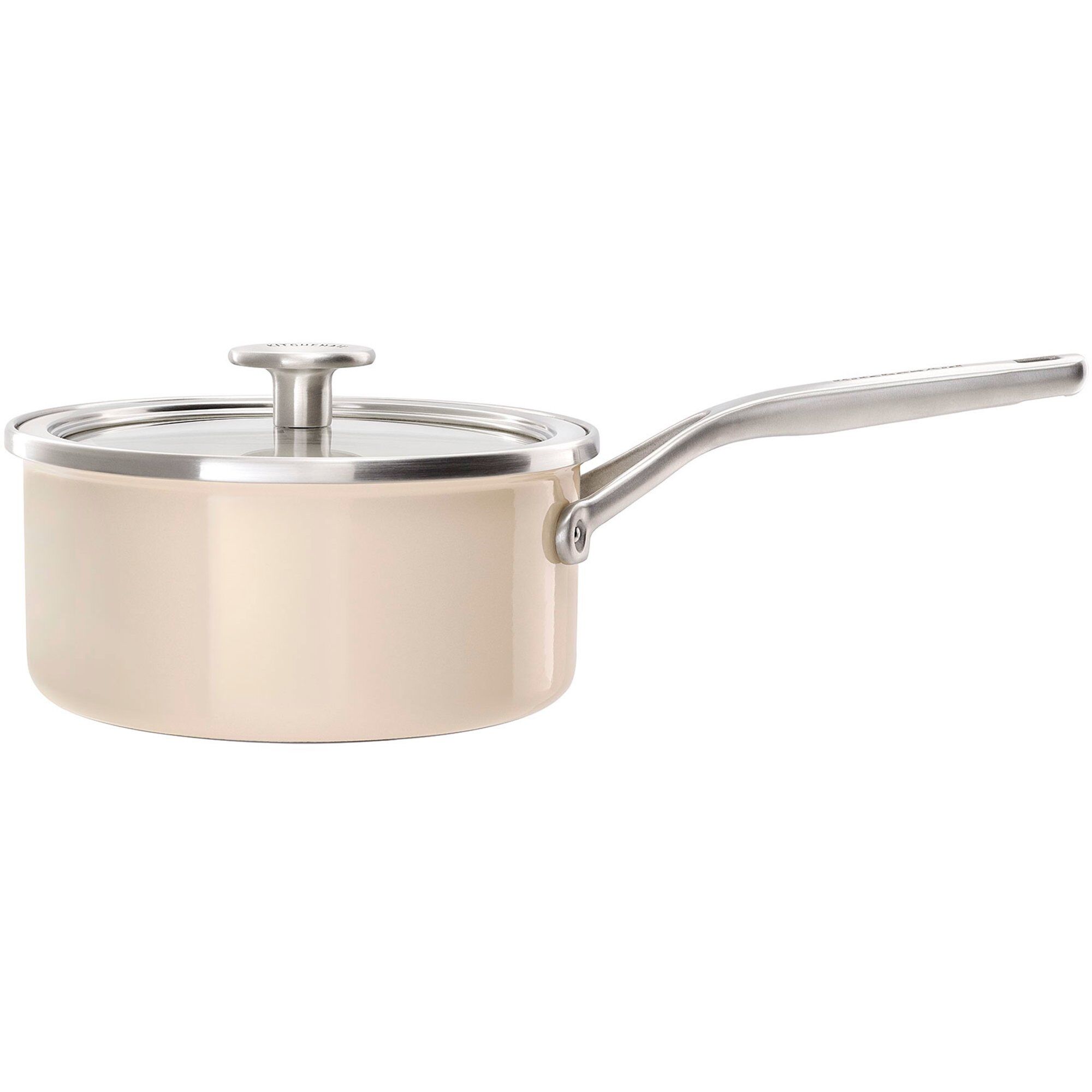 Kitchenaid Cookware Collection Kasserolle   Låg 18 Cm  Mandel
