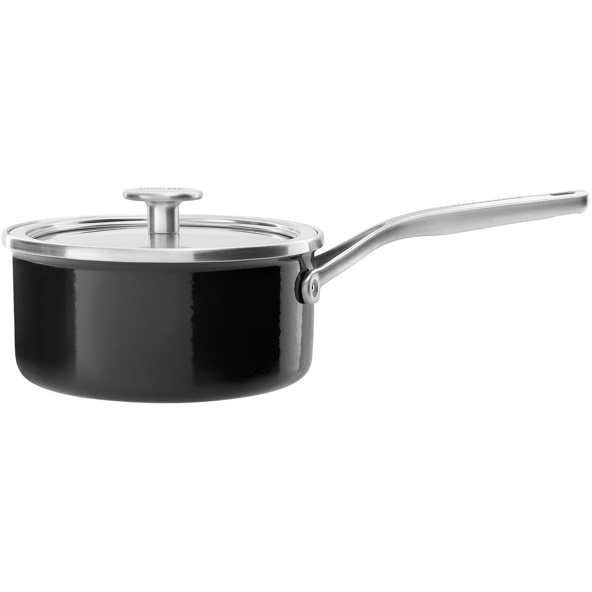 Kitchenaid Cookware Collection Kasserolle   Låg 18 Cm  Sort