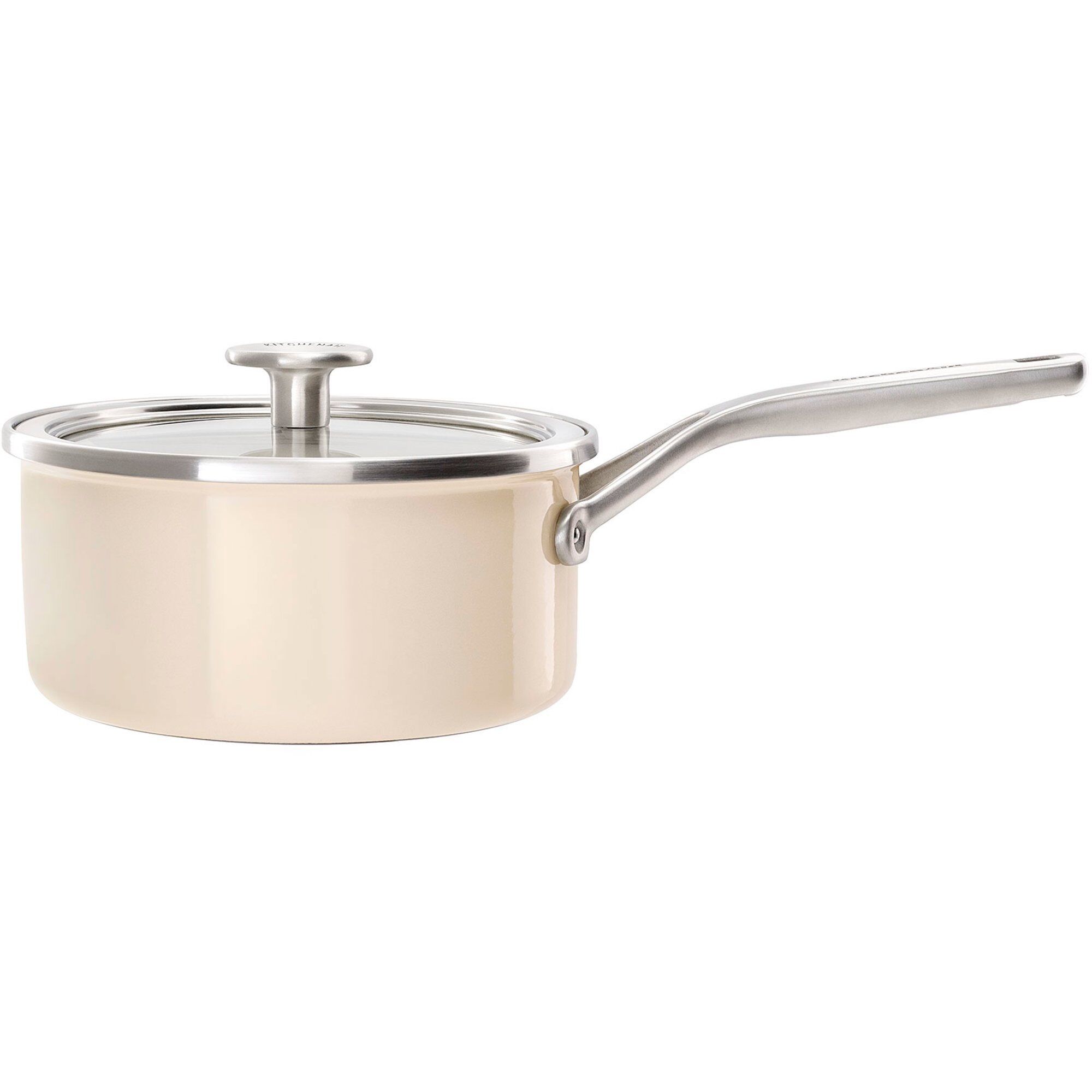 Kitchenaid Cookware Collection Kasserolle   Låg Mandel 20 Cm
