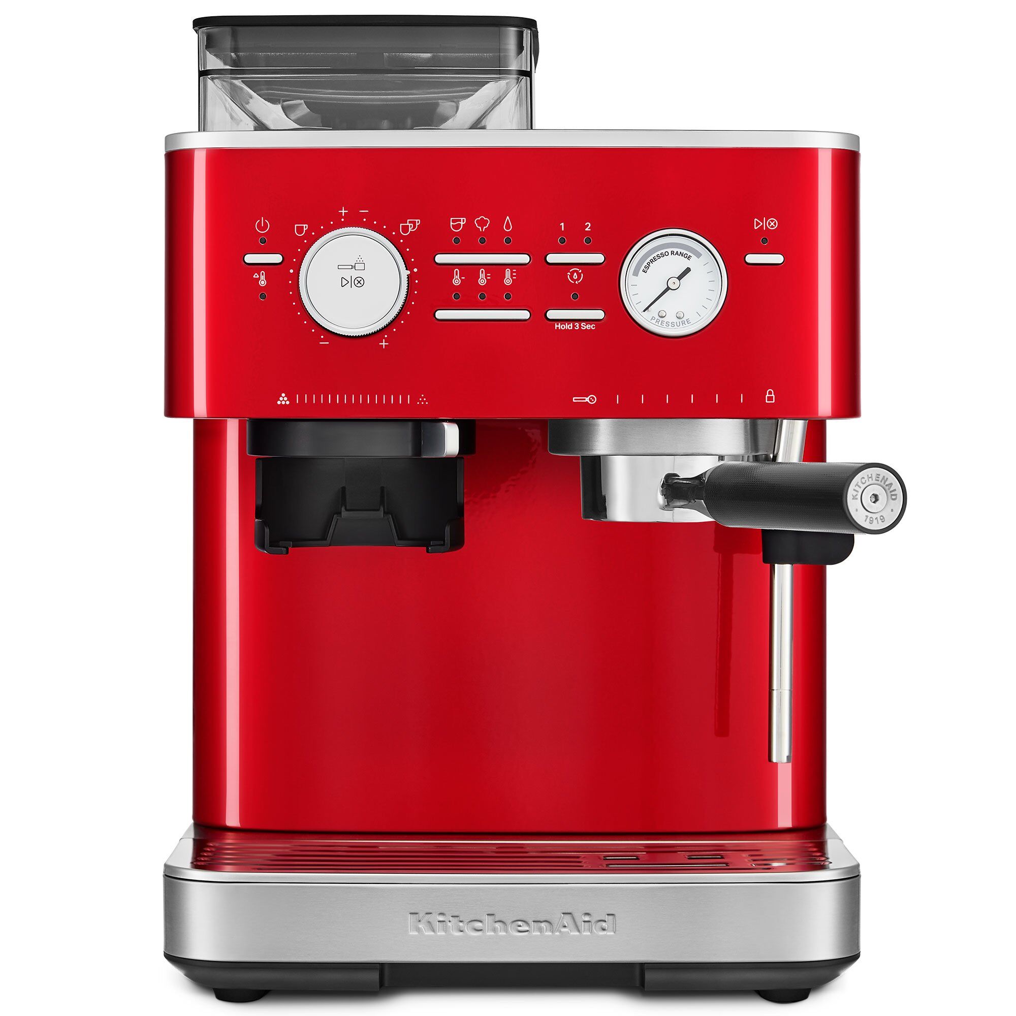 Kitchenaid Espressomaskine Med Kaffekværn  Candy Apple