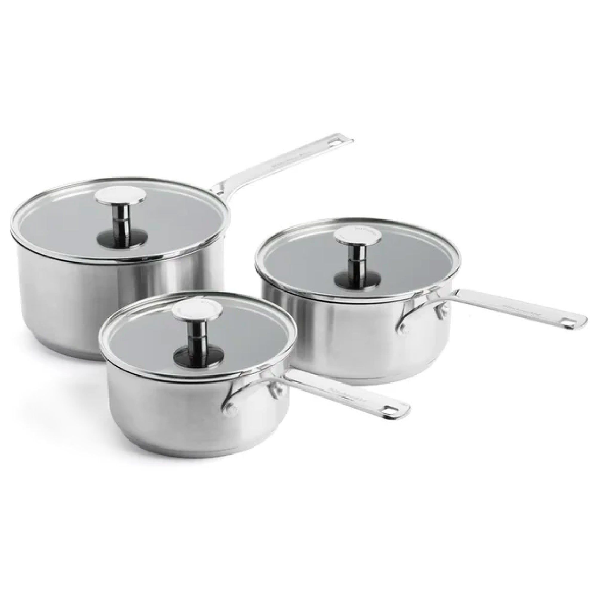 Kitchenaid Kasserollesæt  Rustfrit Stål