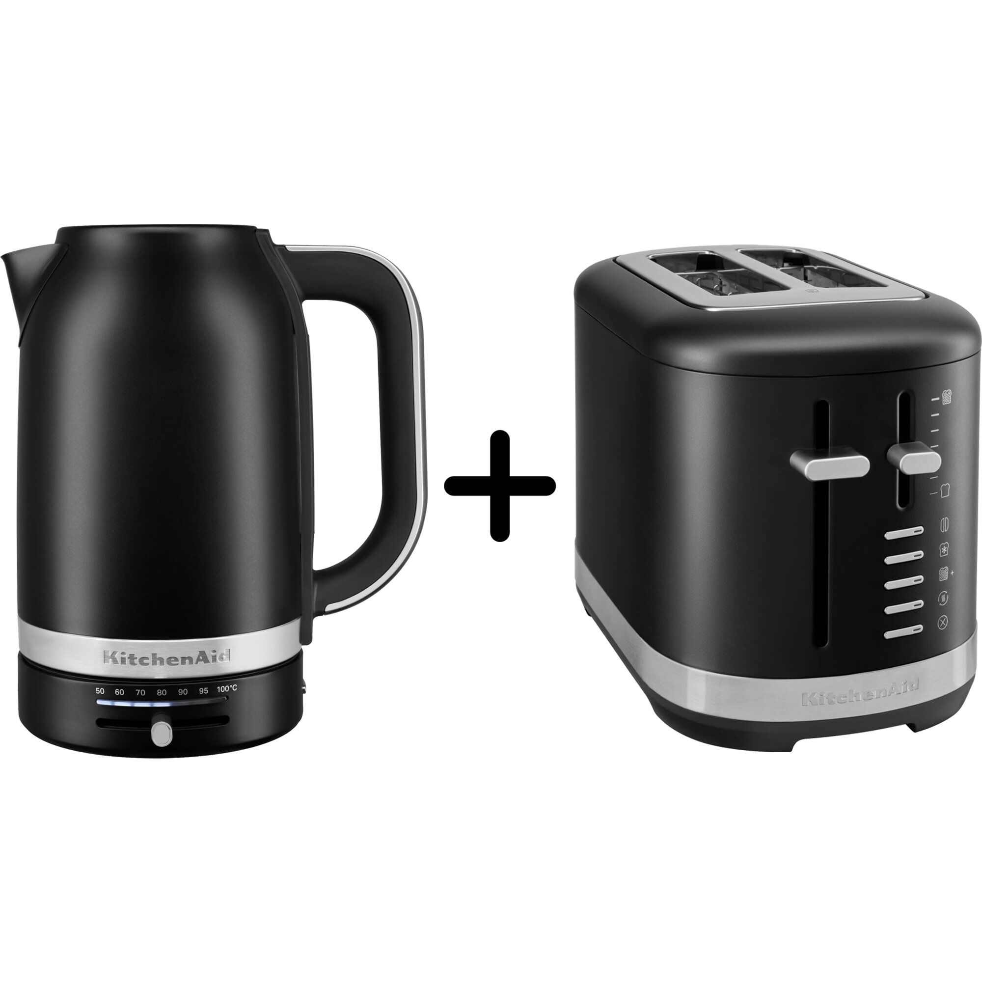Kitchenaid 5kmt2109 Brødrister   5kek1701 Elkedel  Matsort