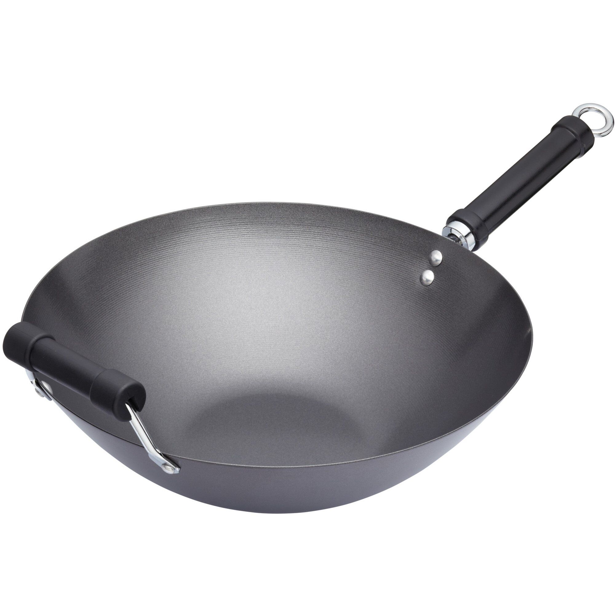 Kitchen Craft Wokpande 36 Cm  Sort